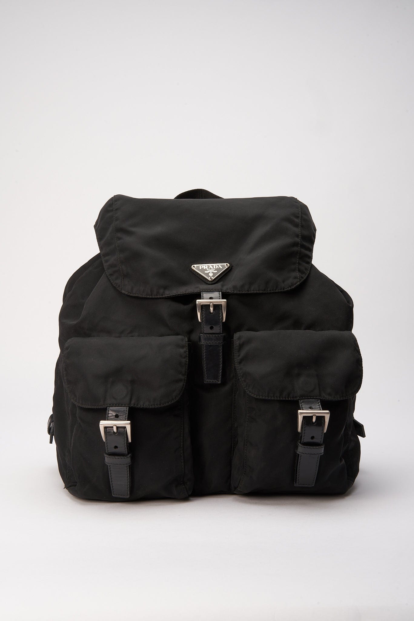 Prada Nylon Backpack Large Black