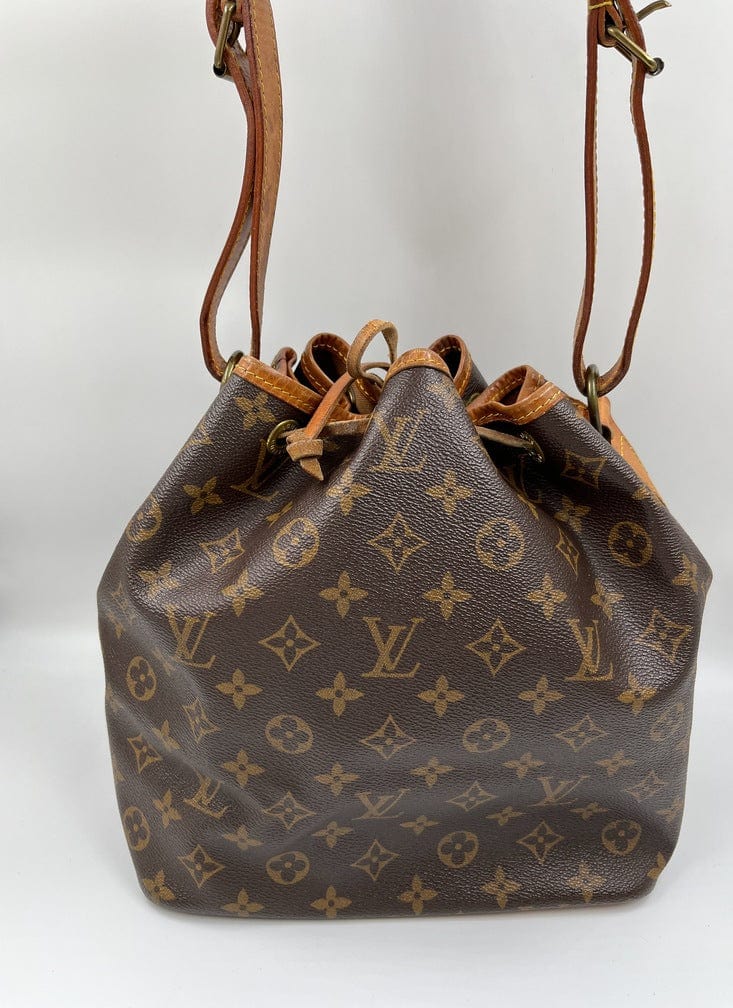 Louis Vuitton Monogram Canvas Petite Noe Shoulder Bag (SHF-18825) – LuxeDH