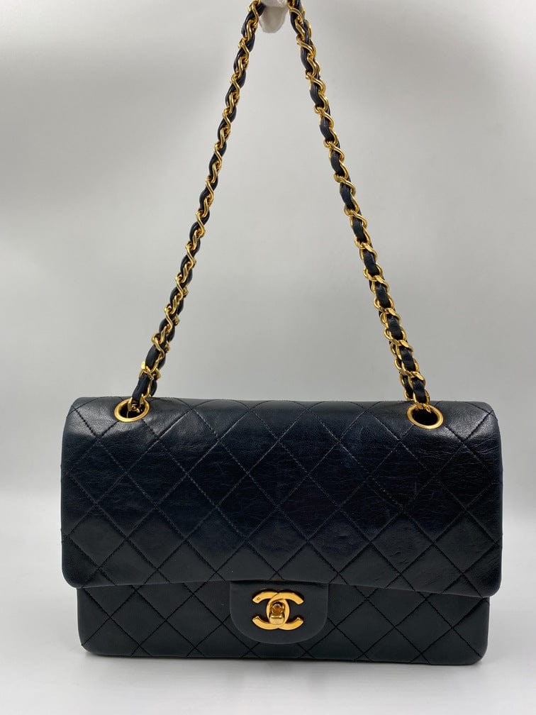 Chanel Vintage 24 Gold Mini Flap Bag - THE PURSE AFFAIR