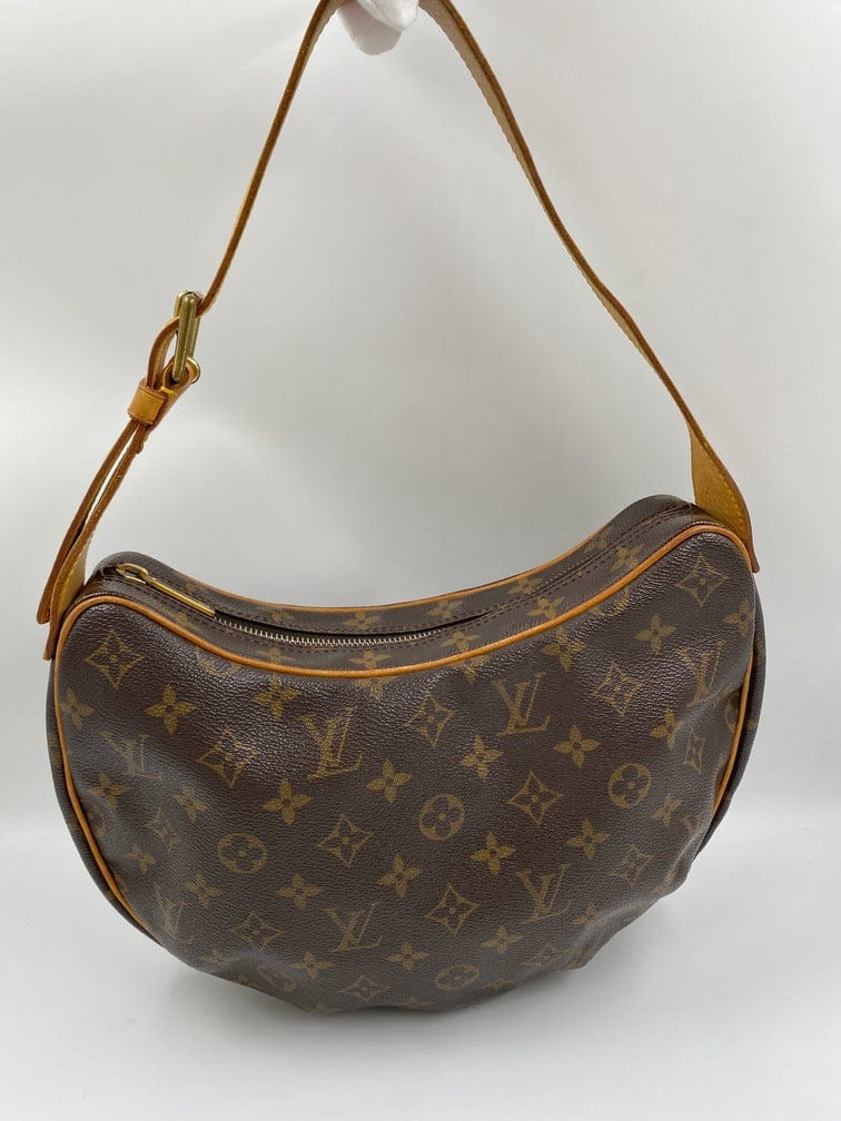 Louis Vuitton Vintage - Monogram Croissant MM Bag - Brown