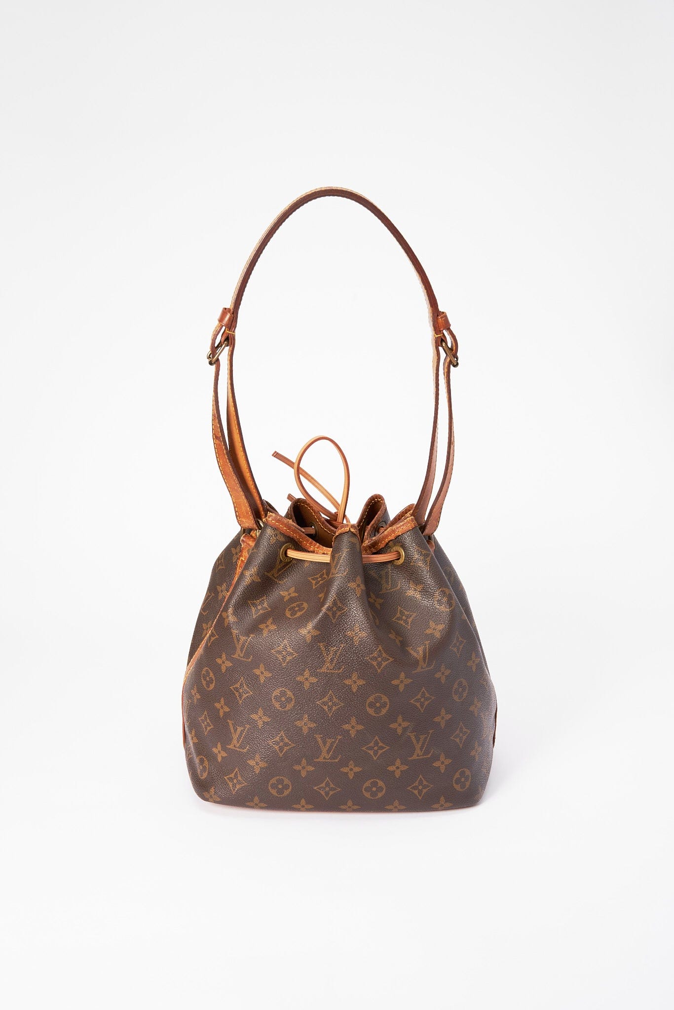 Louis Vuitton Monogram Canvas Petit Bucket Bag, Pre Loved