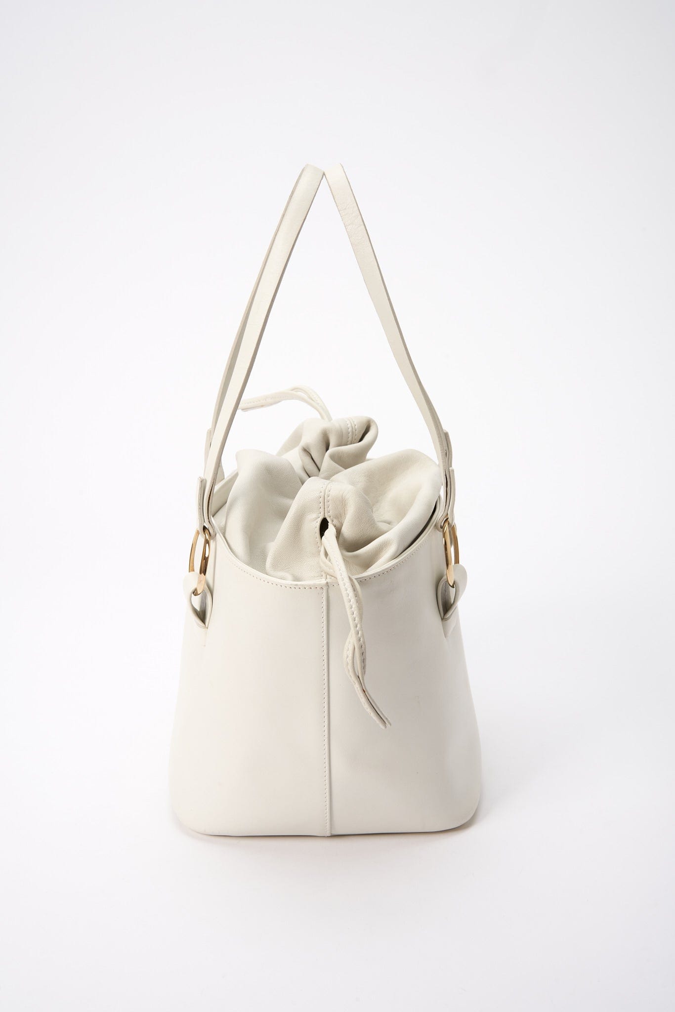 Loewe bucket discount bag white