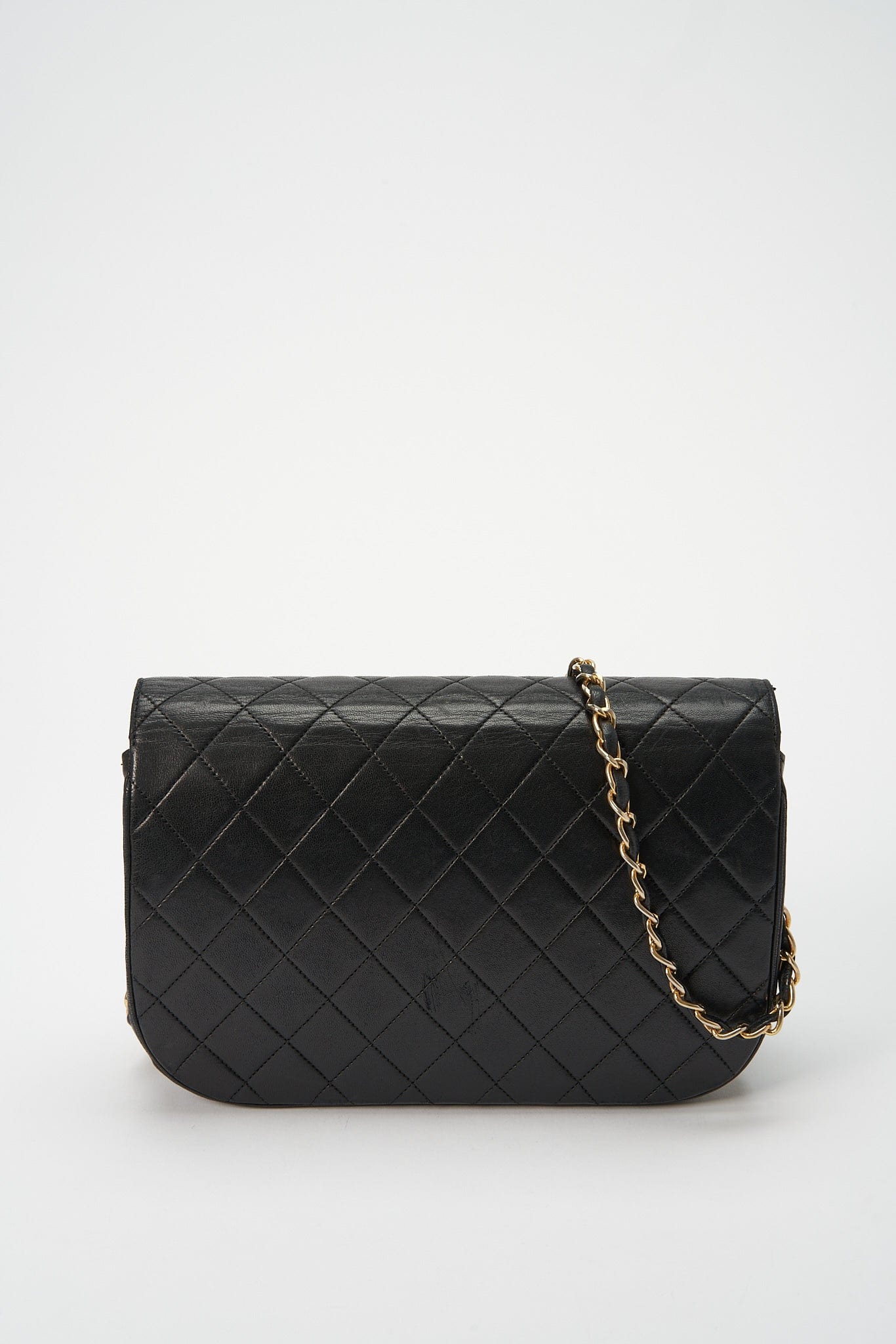 Chanel black store padded bag