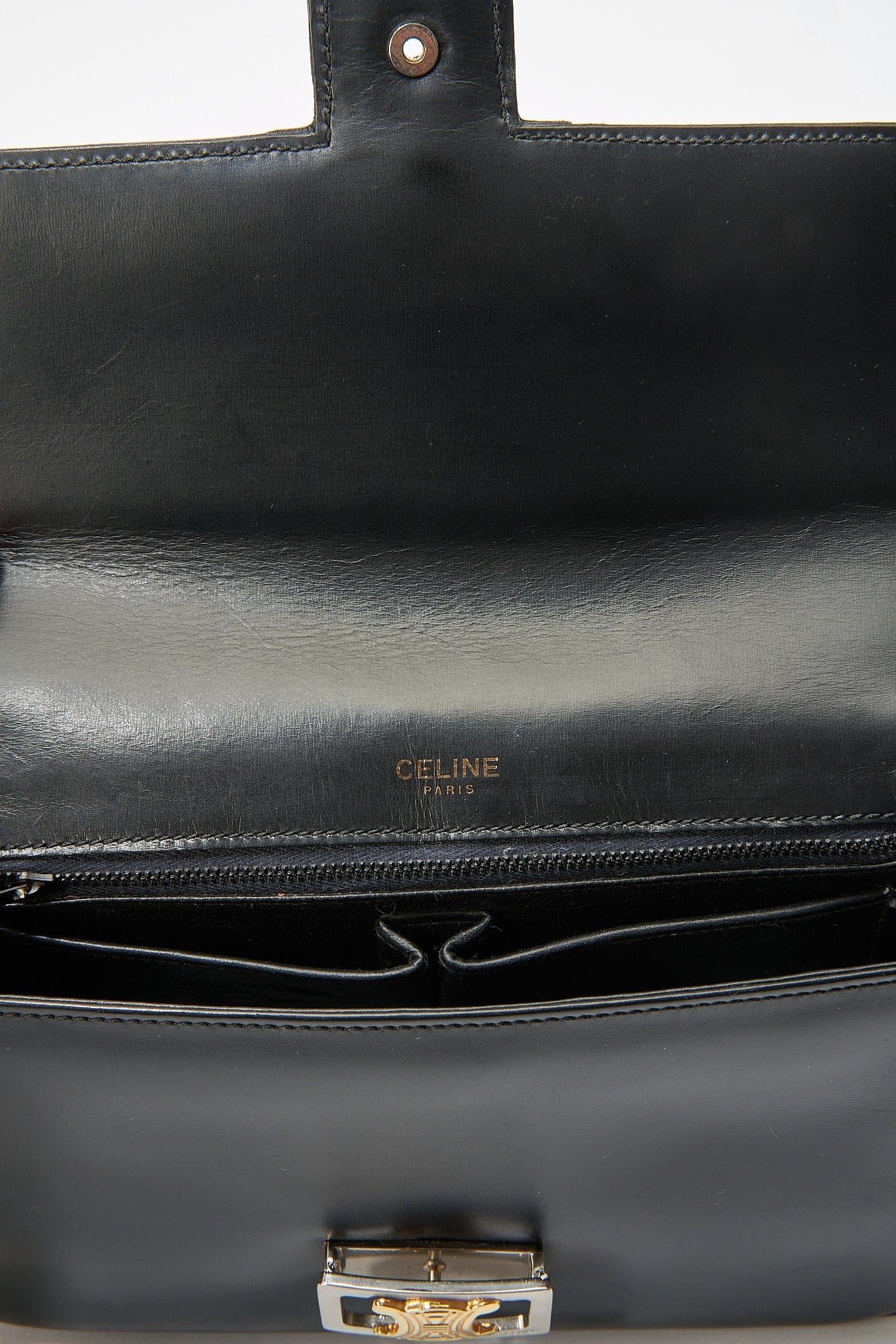 Vintage Celine Box Crossbody Bag