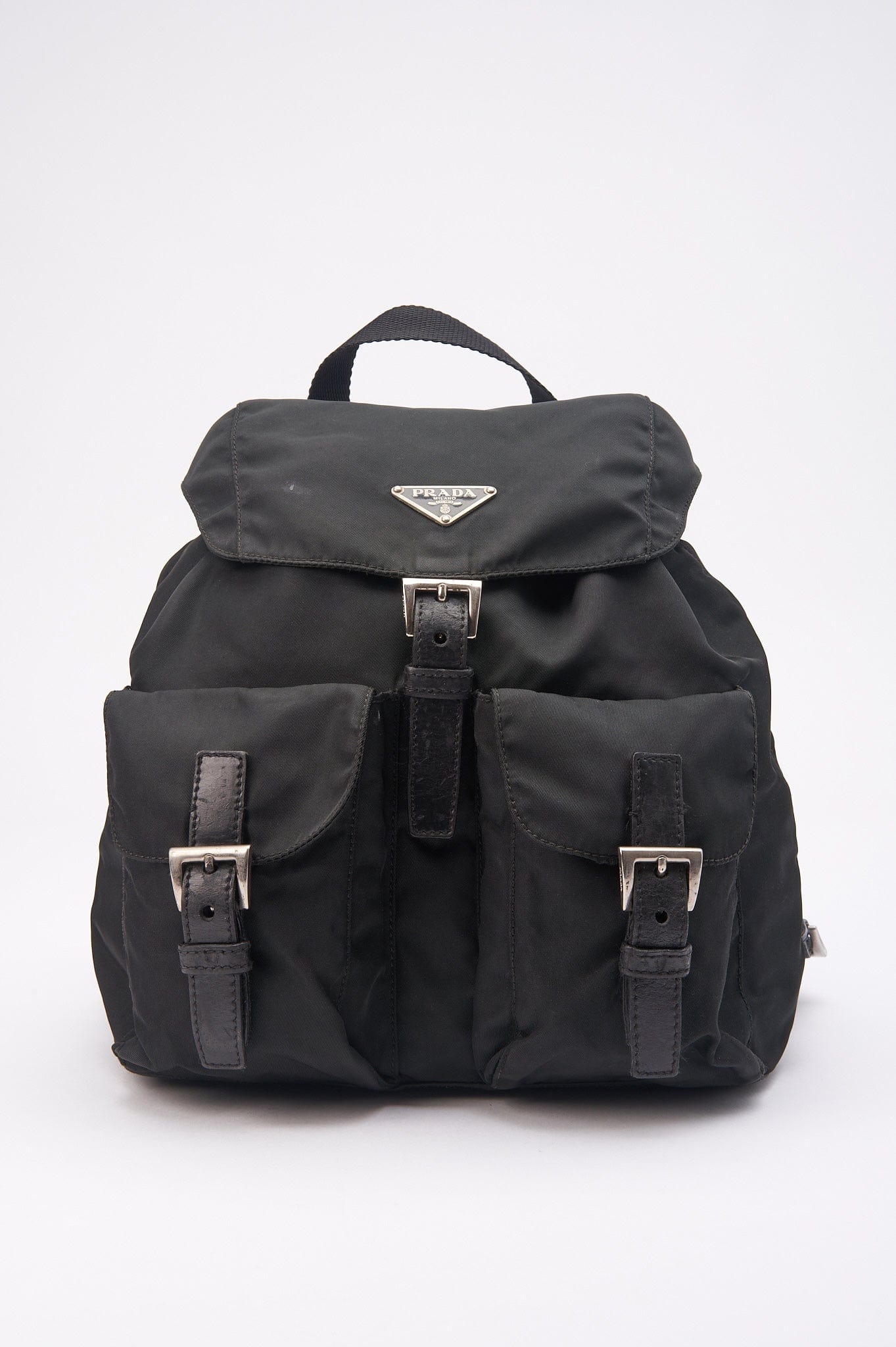 Prada backpack second outlet hand