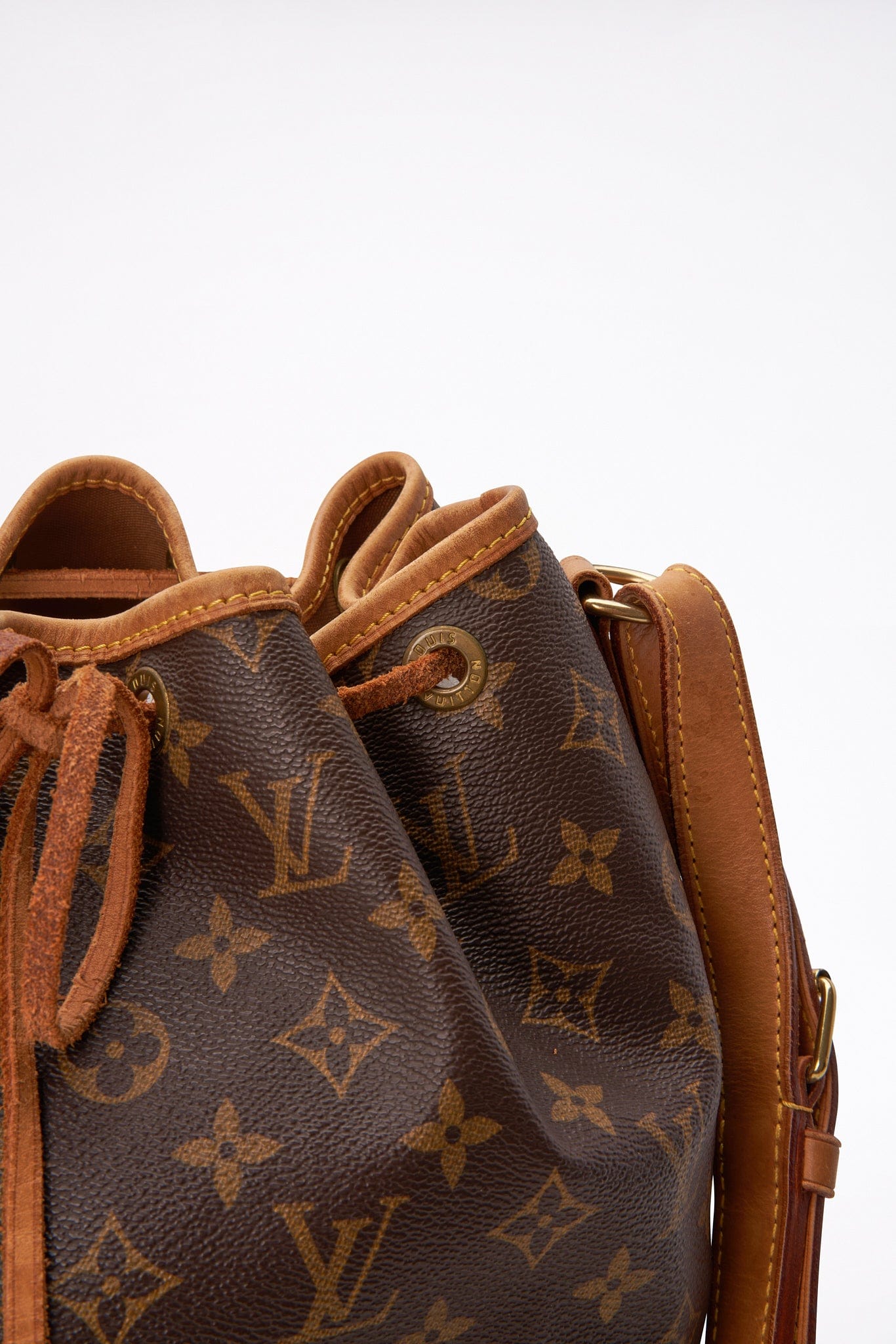 Louis Vuitton Noé Monogram Canvas Brown Bag