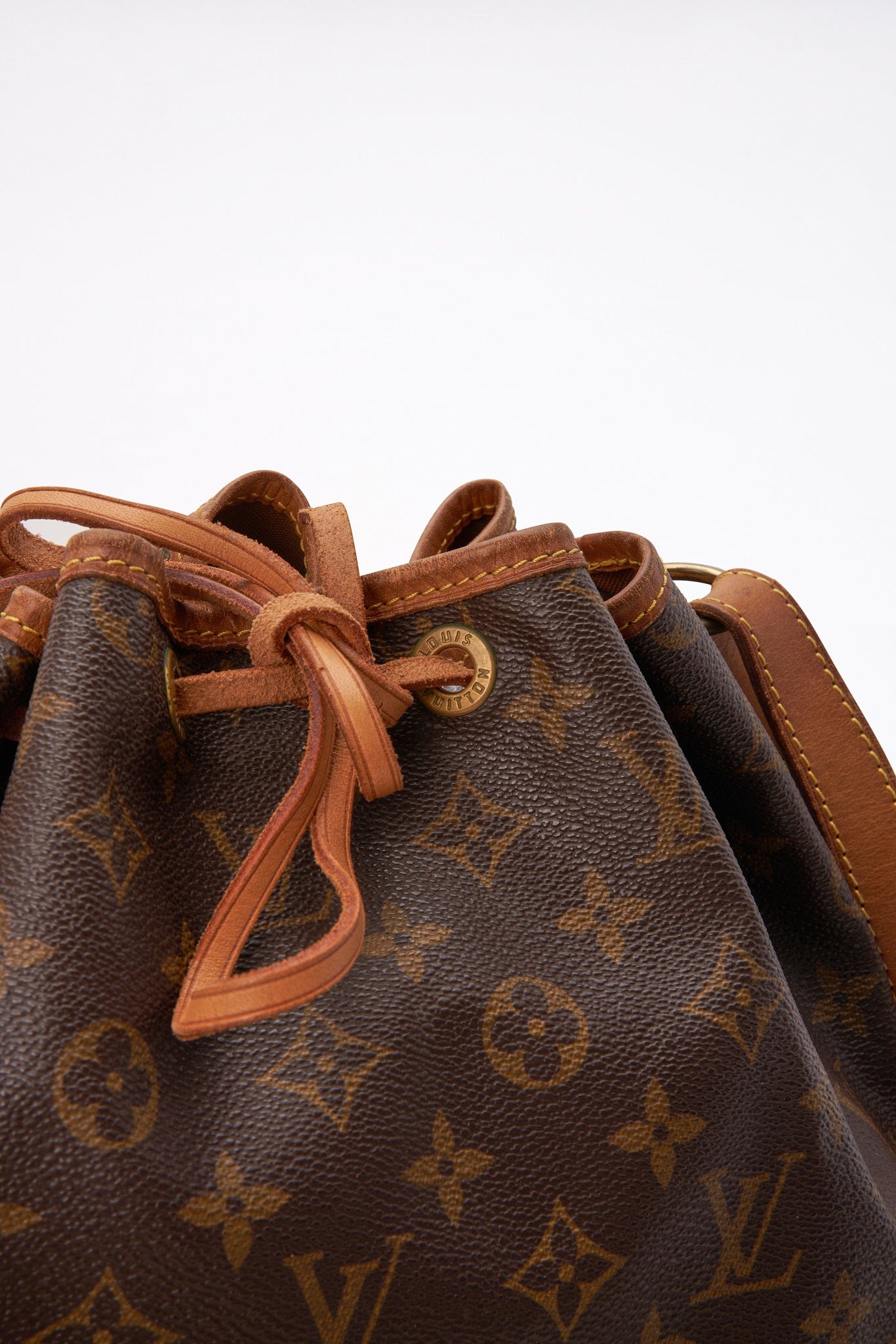 Louis Vuitton Noé Monogram Canvas Brown Bag