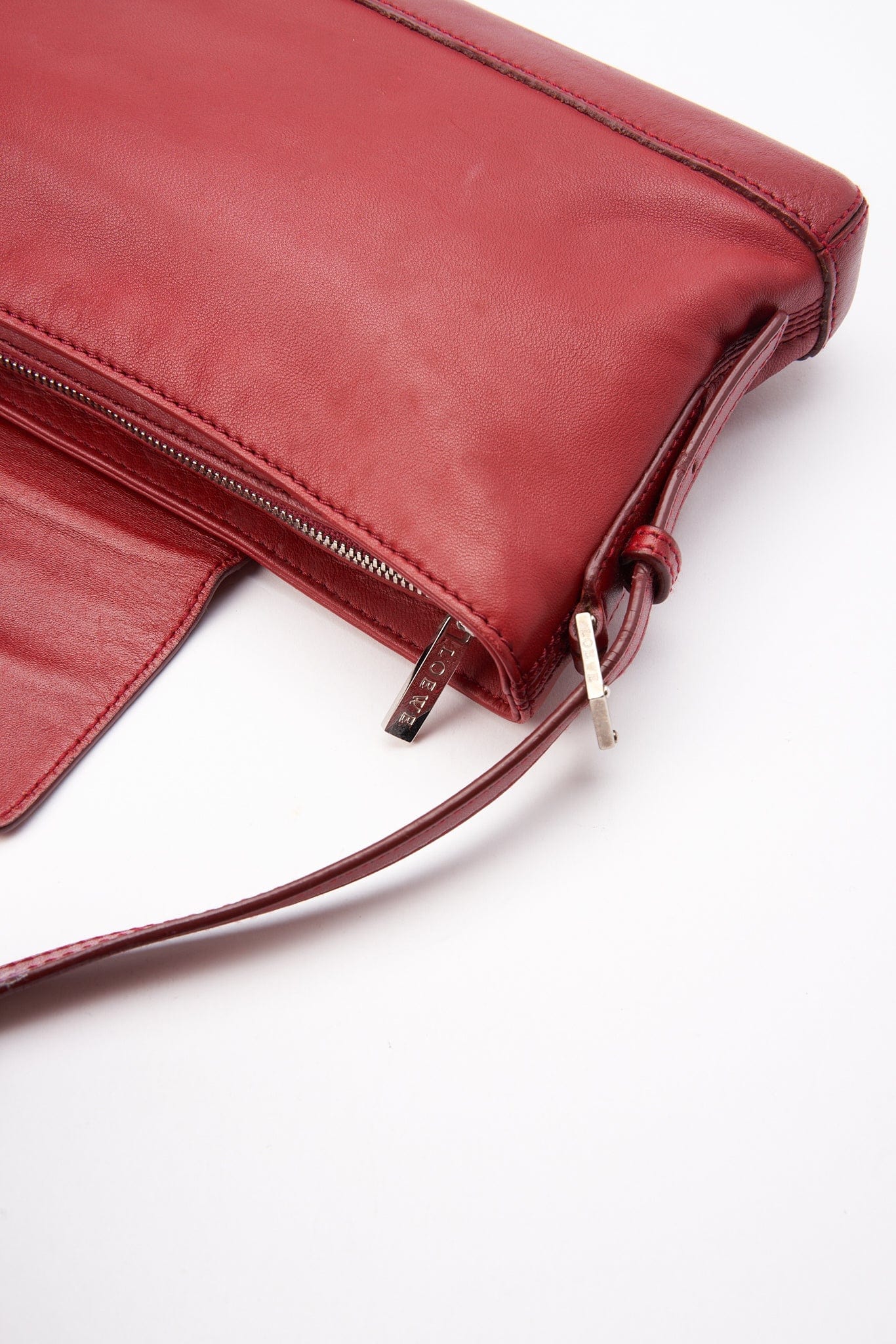 Vintage Loewe Bag - Red Leather