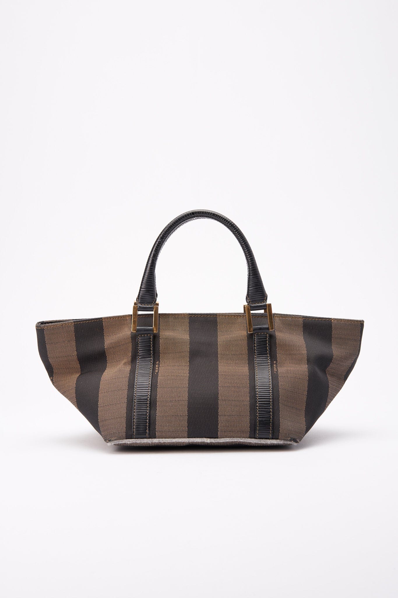 Fendi Vintage Striped Mini Tote Bag