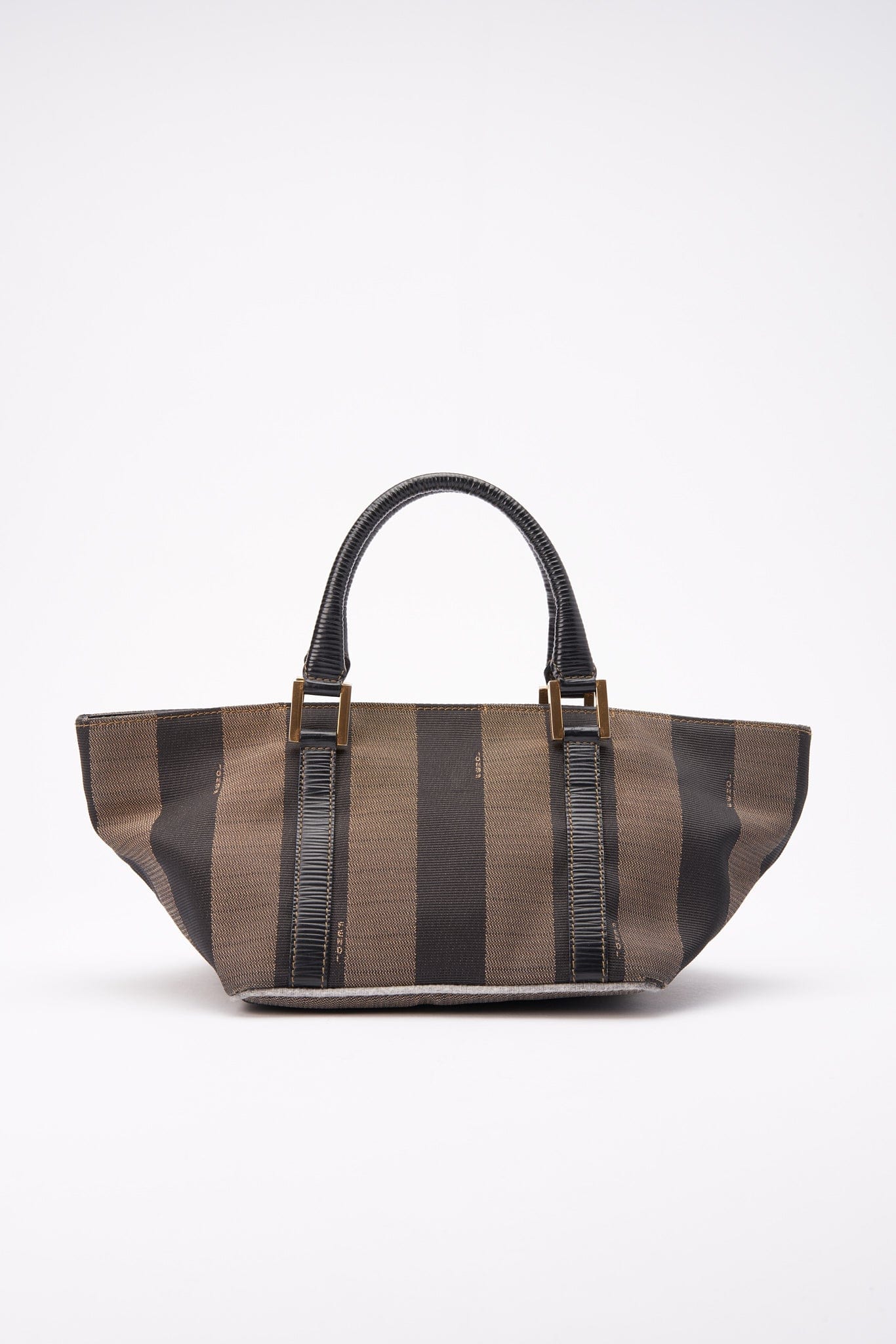 Fendi Vintage Striped Mini Tote Bag