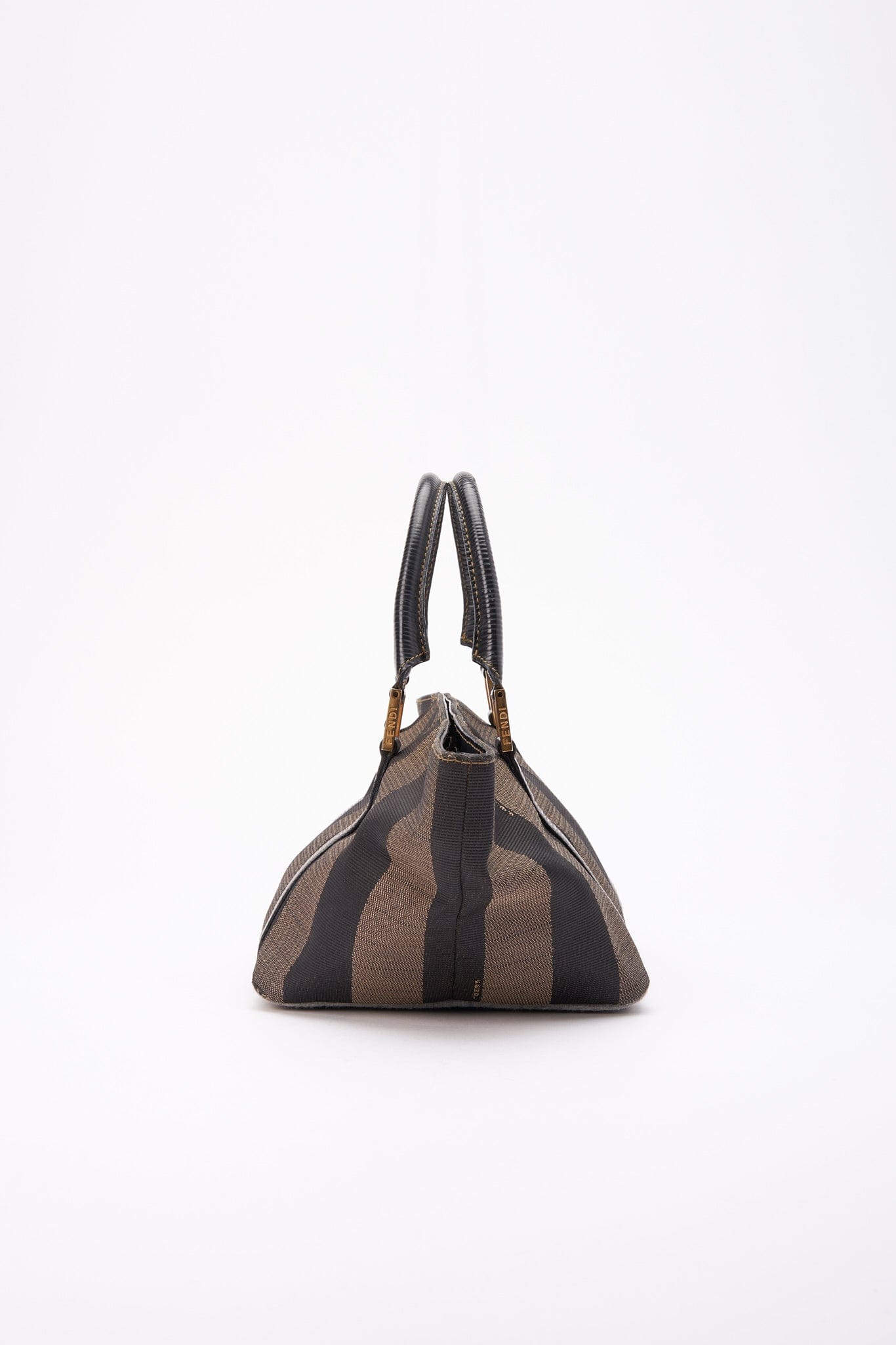 Fendi Vintage Striped Mini Tote Bag