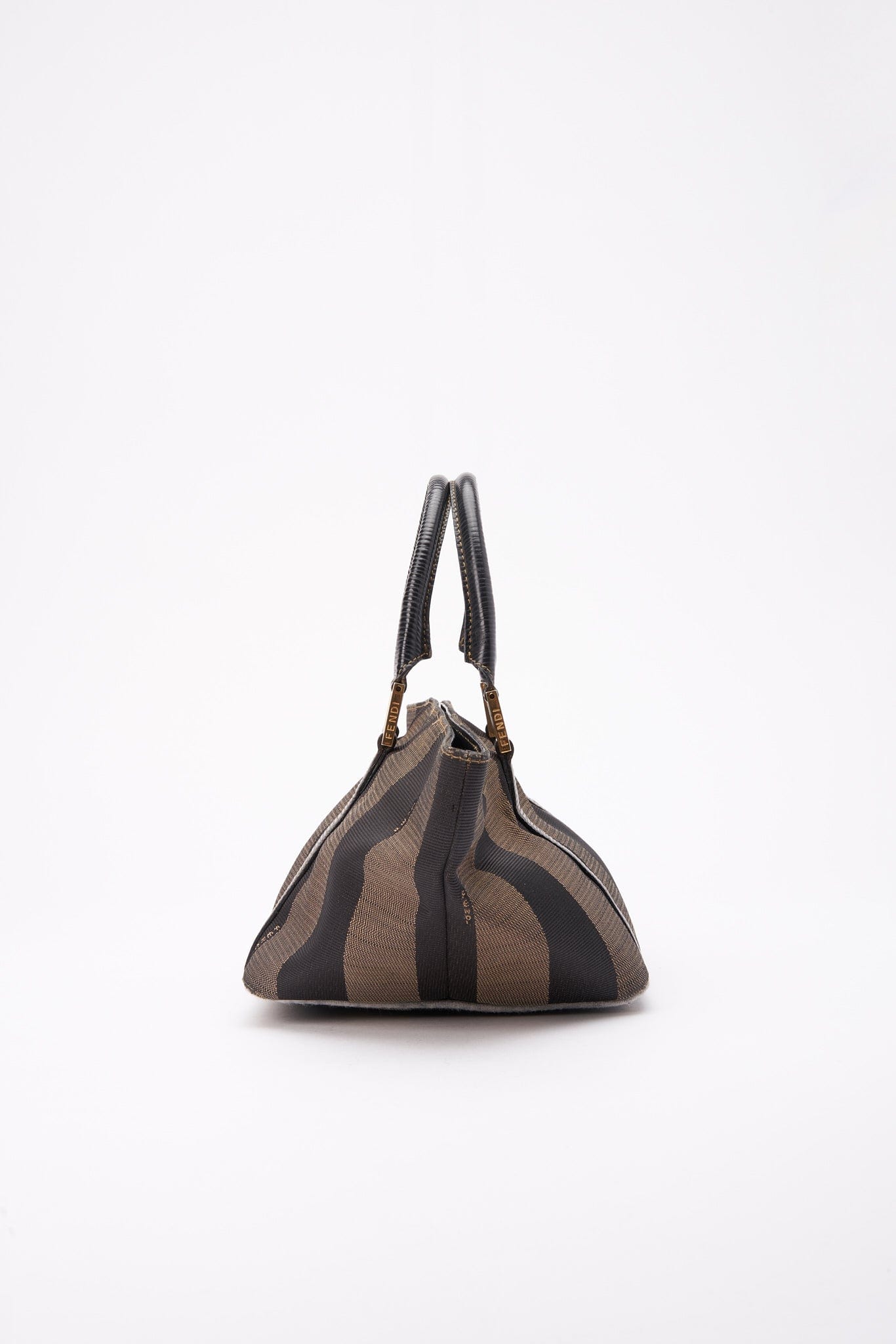 Fendi Vintage Striped Mini Tote Bag