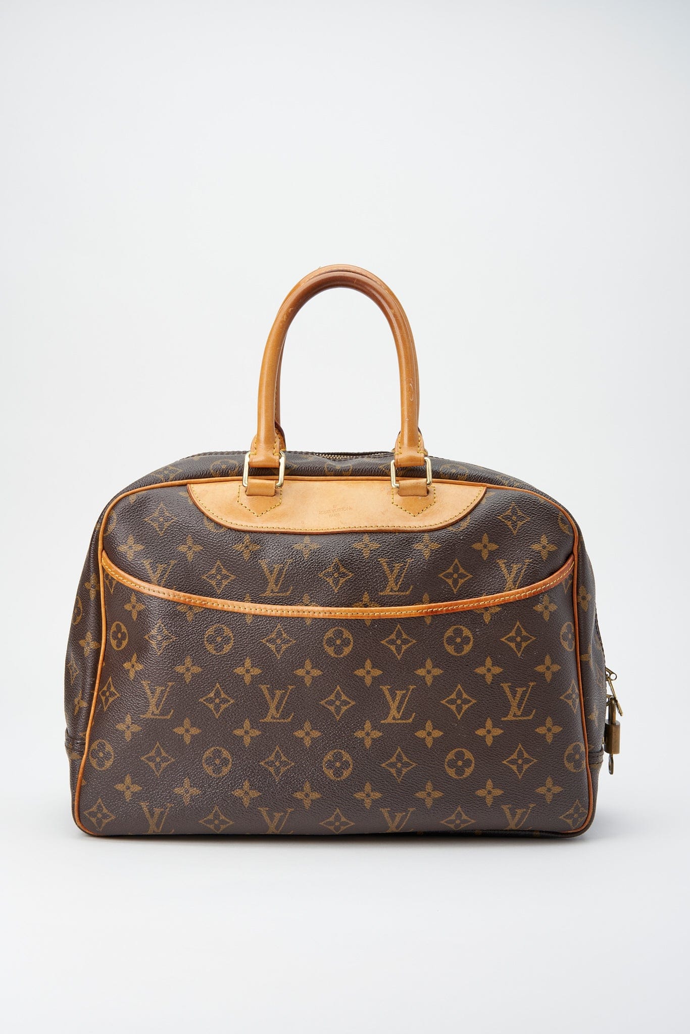 Louis Vuitton Deauville Monogram Canvas Brown Bag