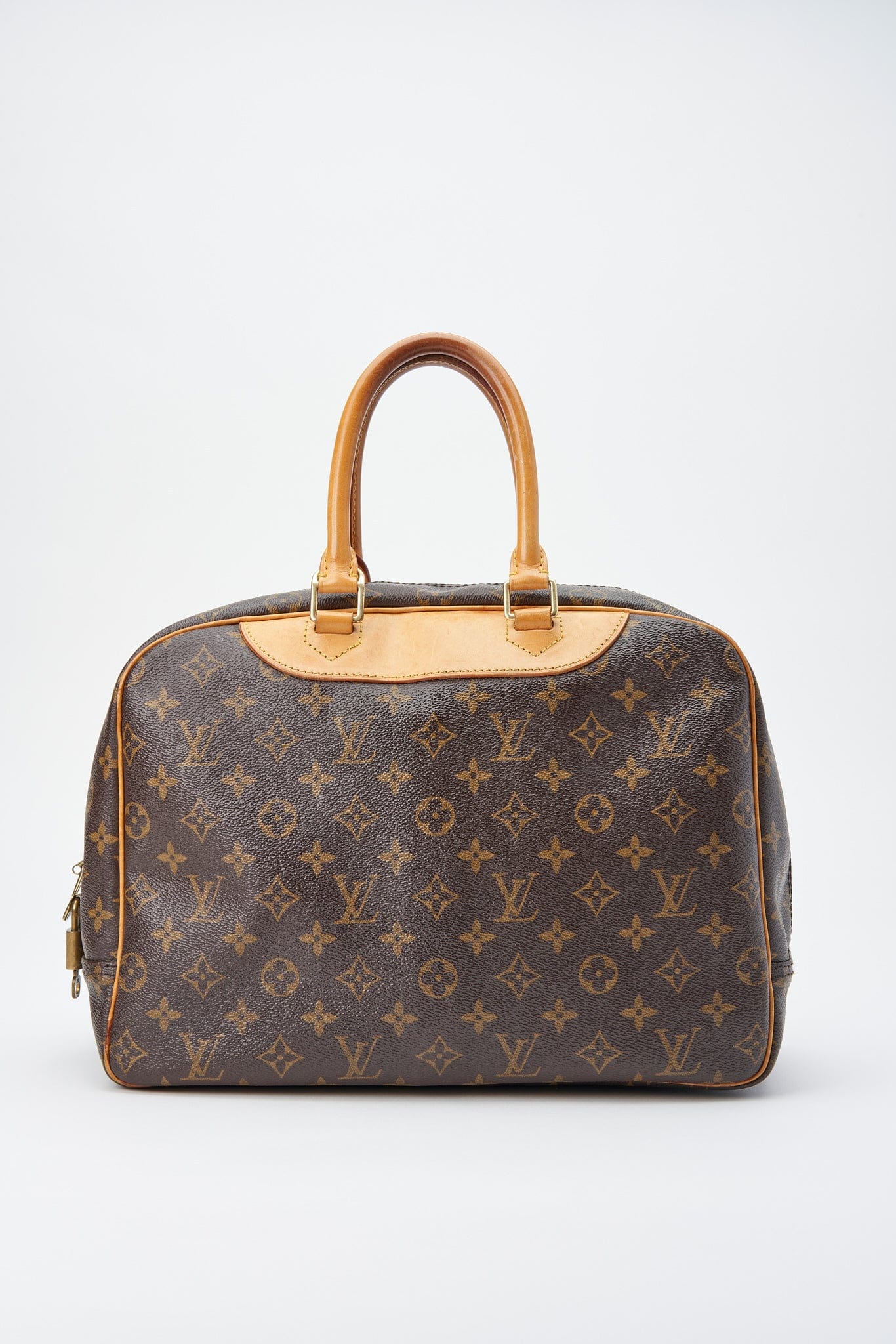 Louis Vuitton Deauville Monogram Canvas Brown Bag