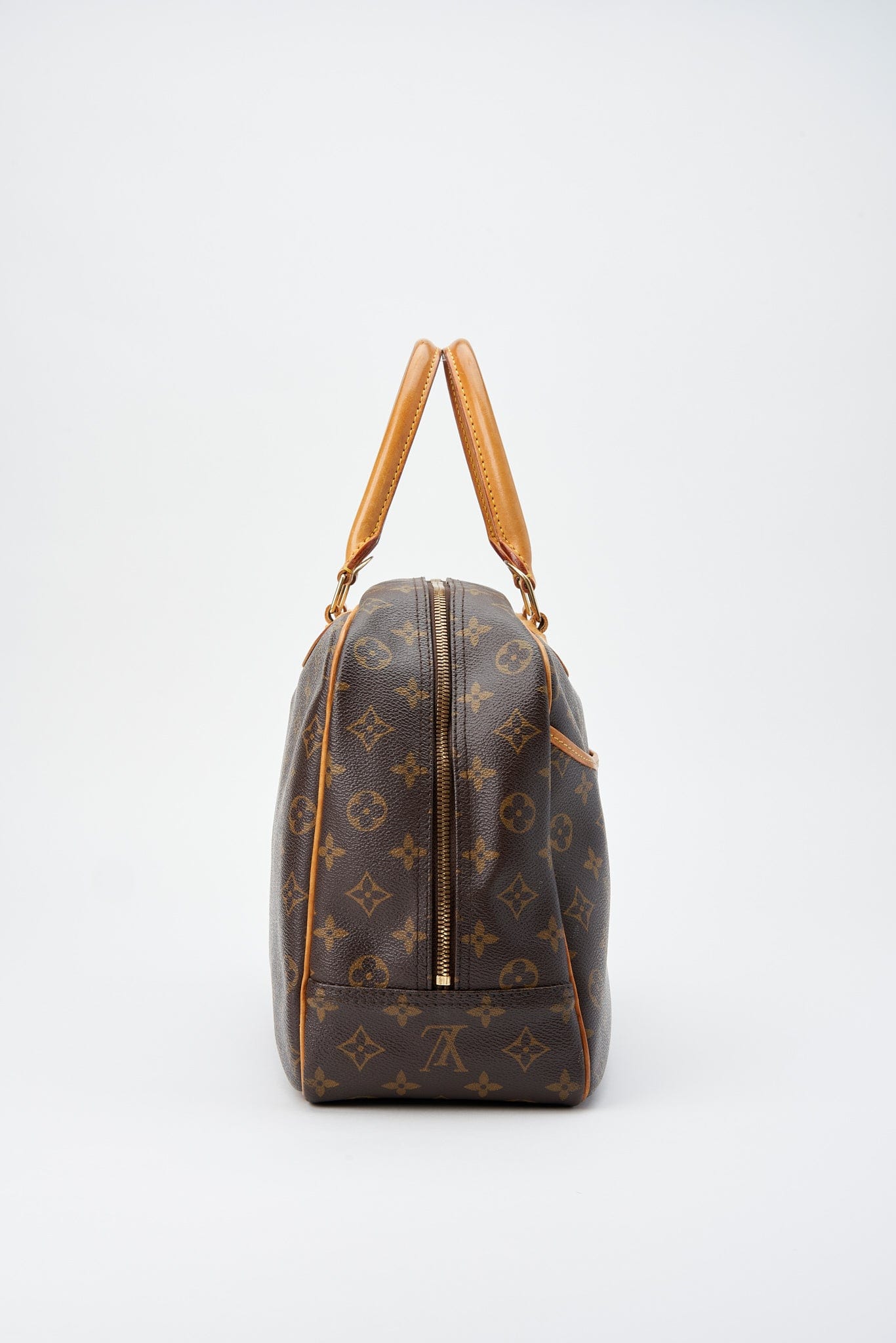 Louis Vuitton Deauville Monogram Canvas Brown Bag