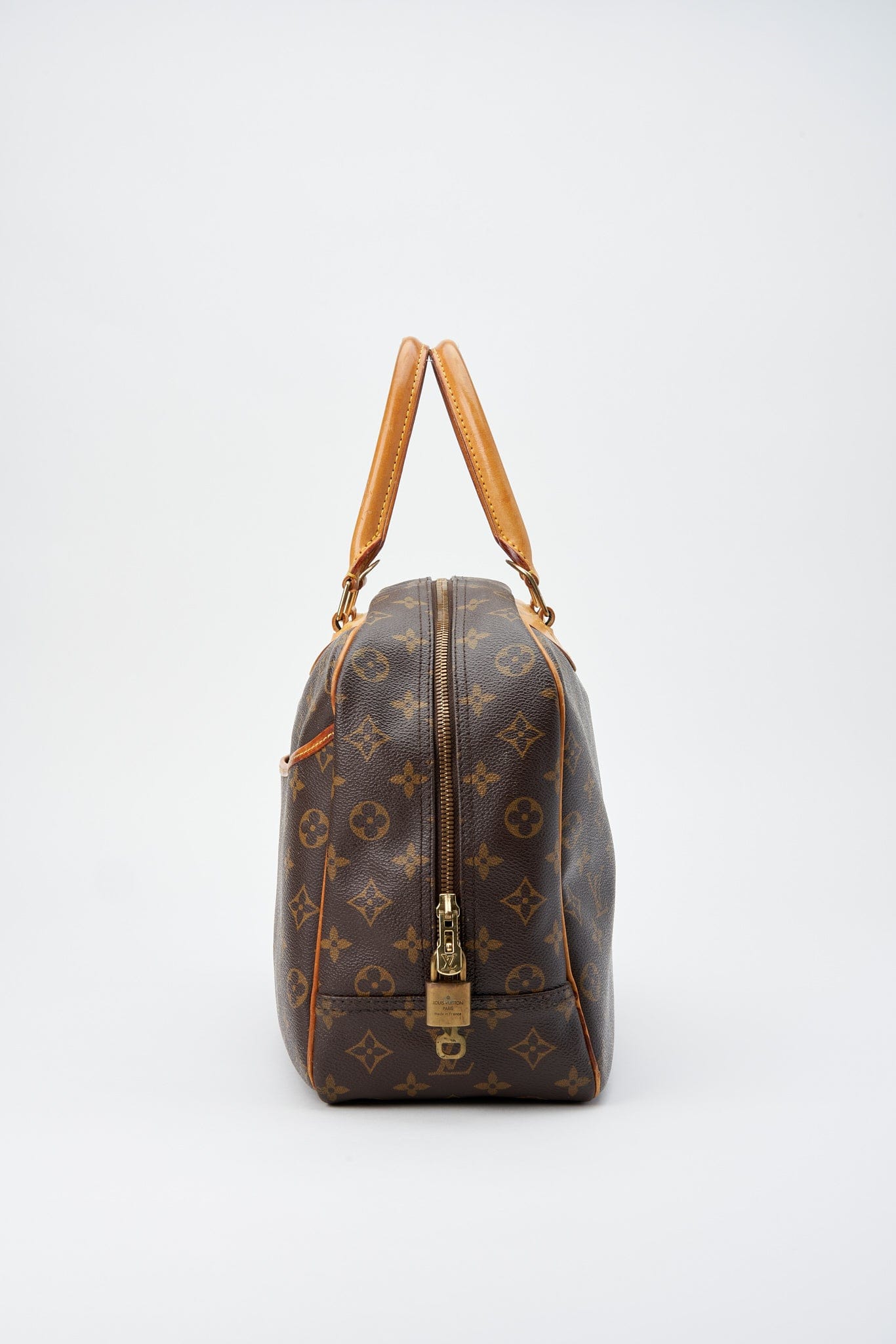 Louis Vuitton Deauville Monogram Canvas Brown Bag