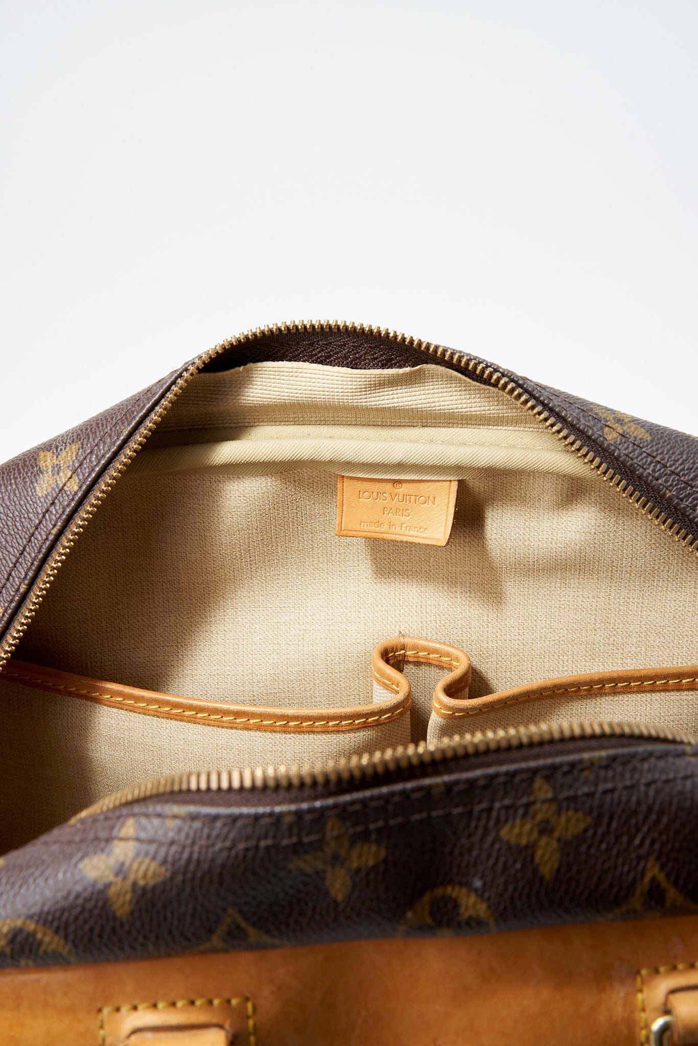 Louis Vuitton Deauville Monogram Canvas Brown Bag