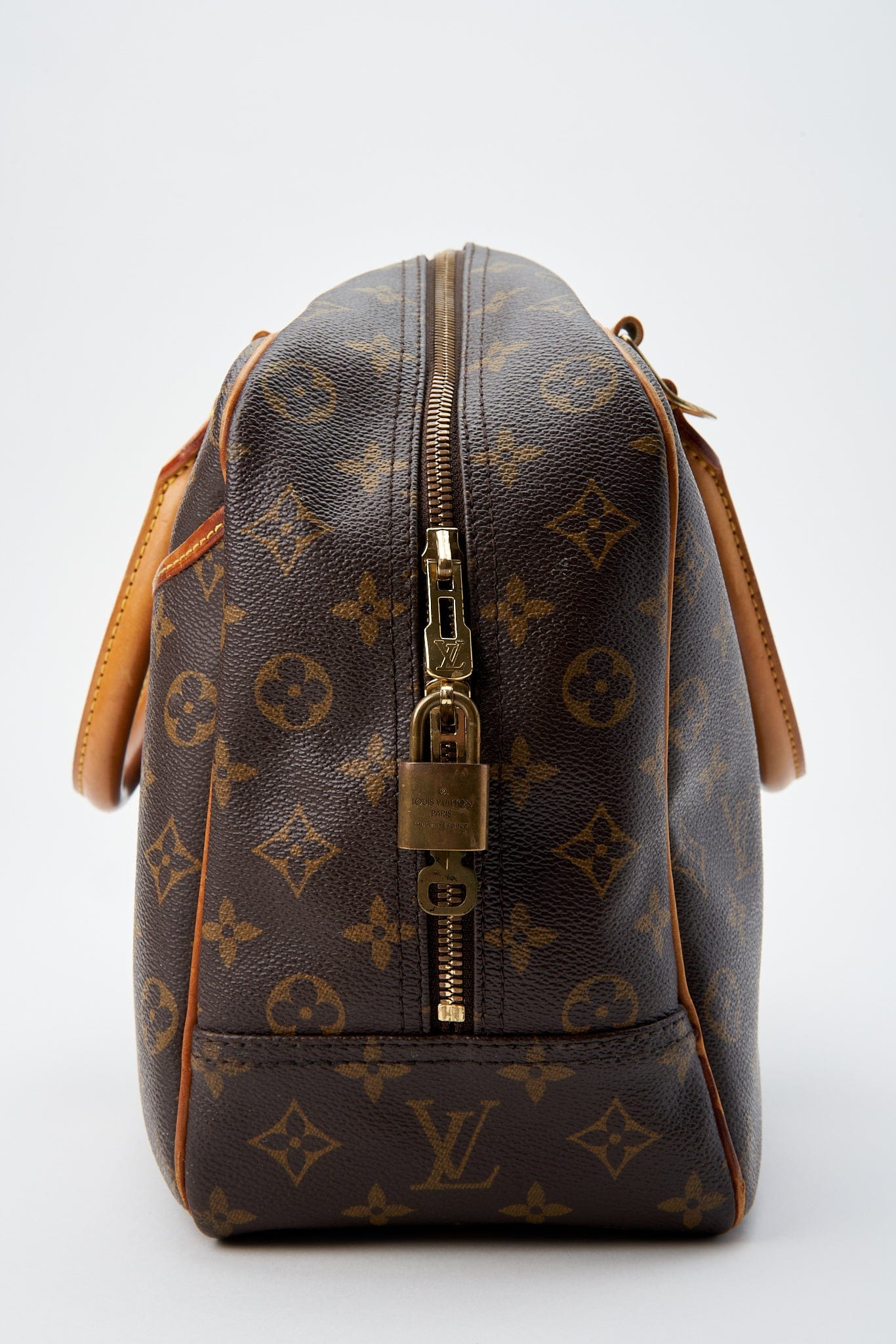 Louis Vuitton Deauville Monogram Canvas Brown Bag