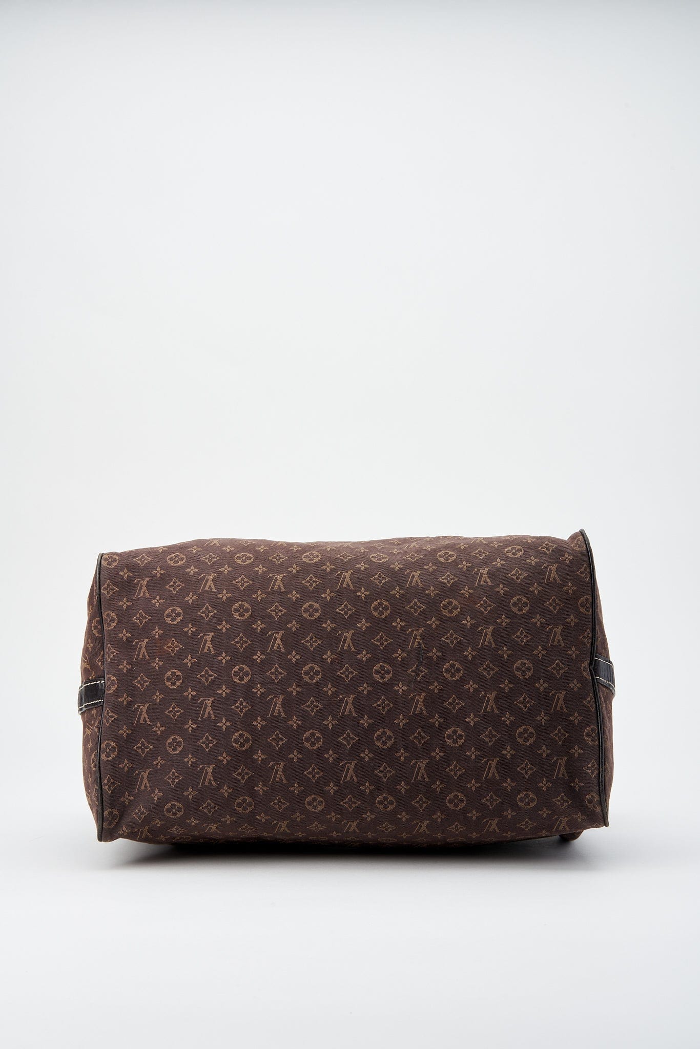 Louis Vuitton Brown Mini Lin Speedy 30 Ebene