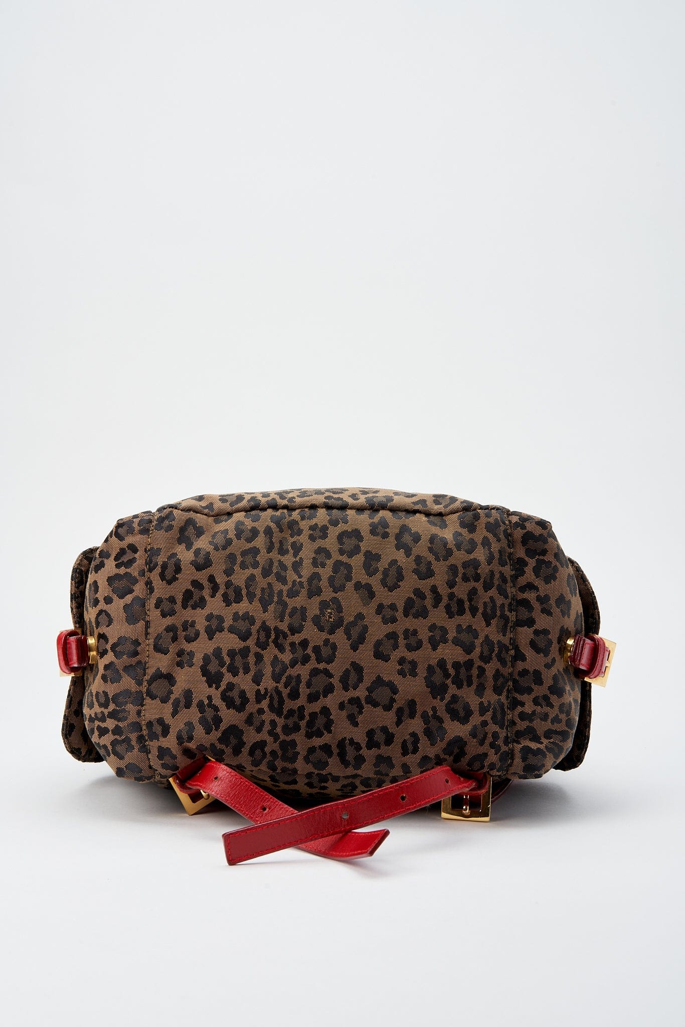 Vintage Fendi Leopard Print Backpack