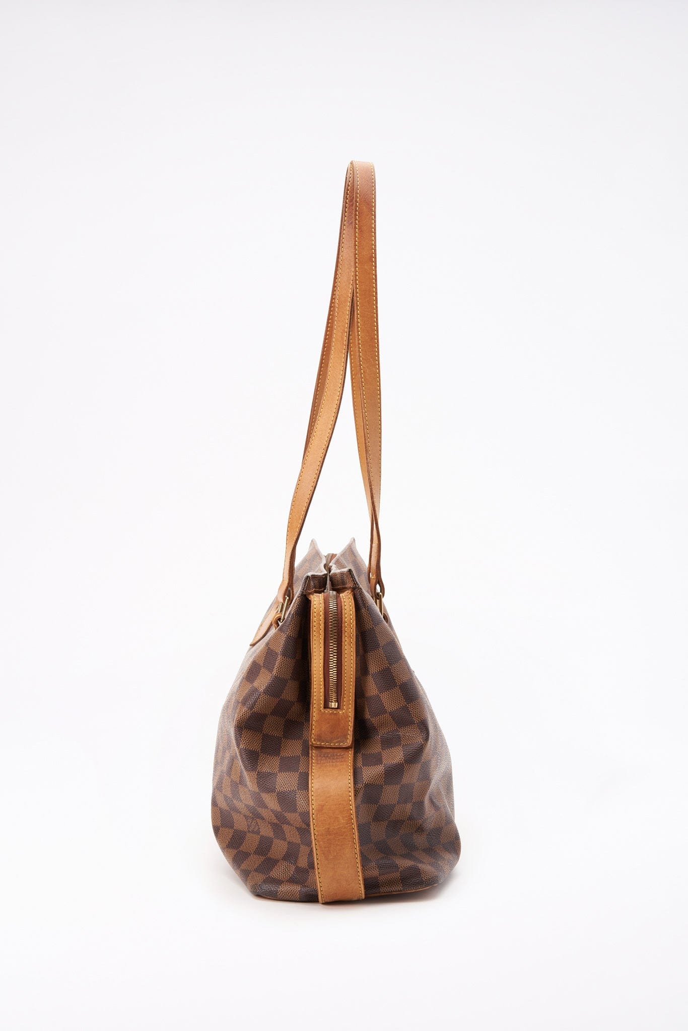 Vintage Louis Vuitton 100th Anniversary Damier Ebene Columbine Tote Bag