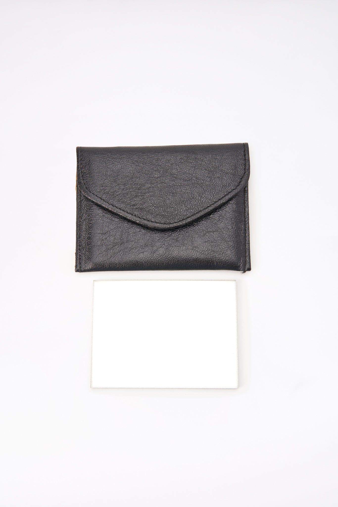 Vintage Celine Black Leather Triomphe Box Bag