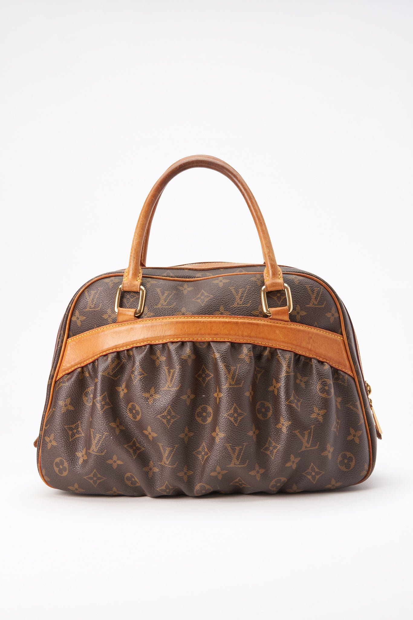 Vintage Louis Vuitton Mitzi Monogram Canvas Brown Bag