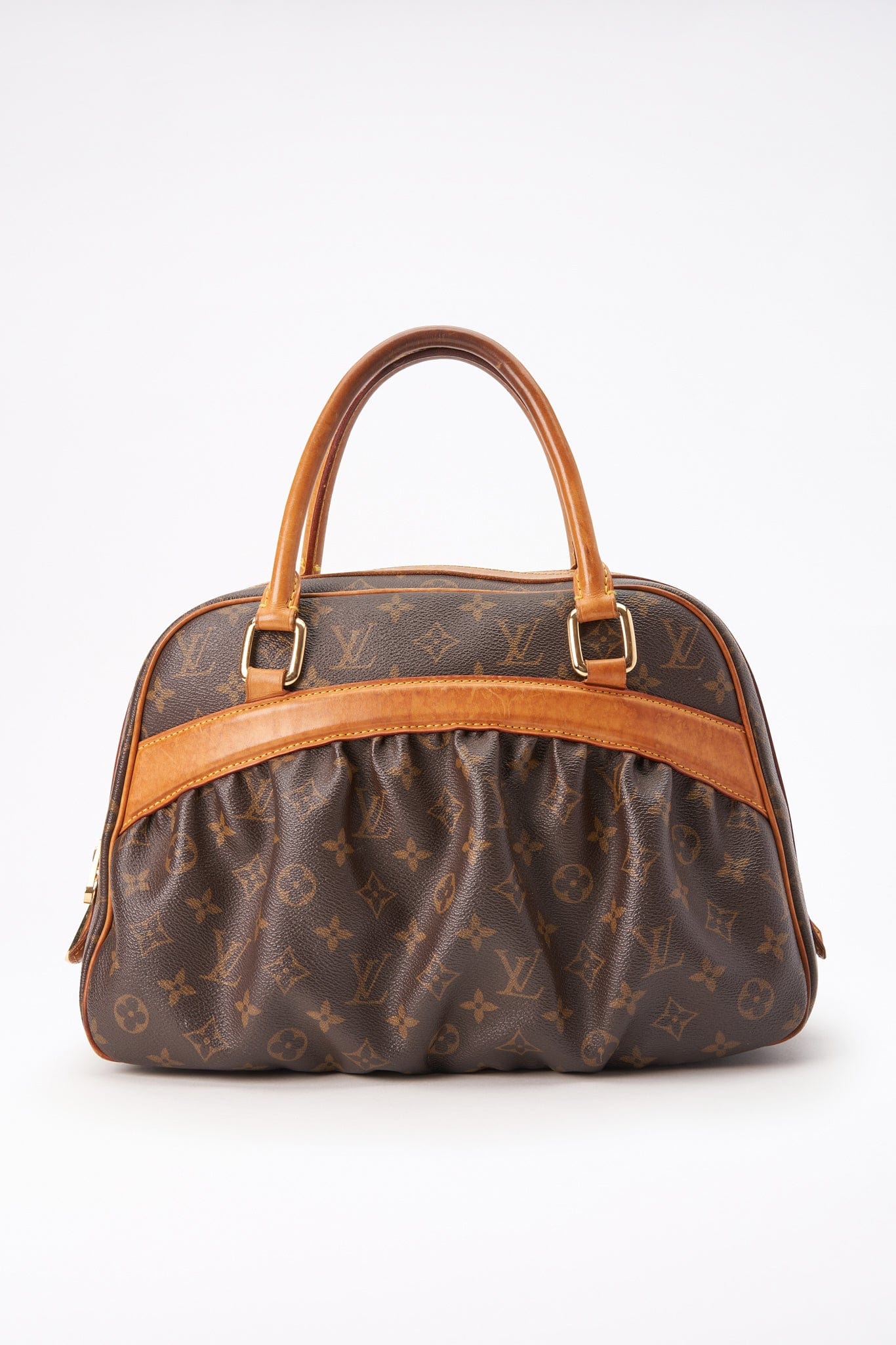 Vintage Louis Vuitton Mitzi Monogram Canvas Brown Bag