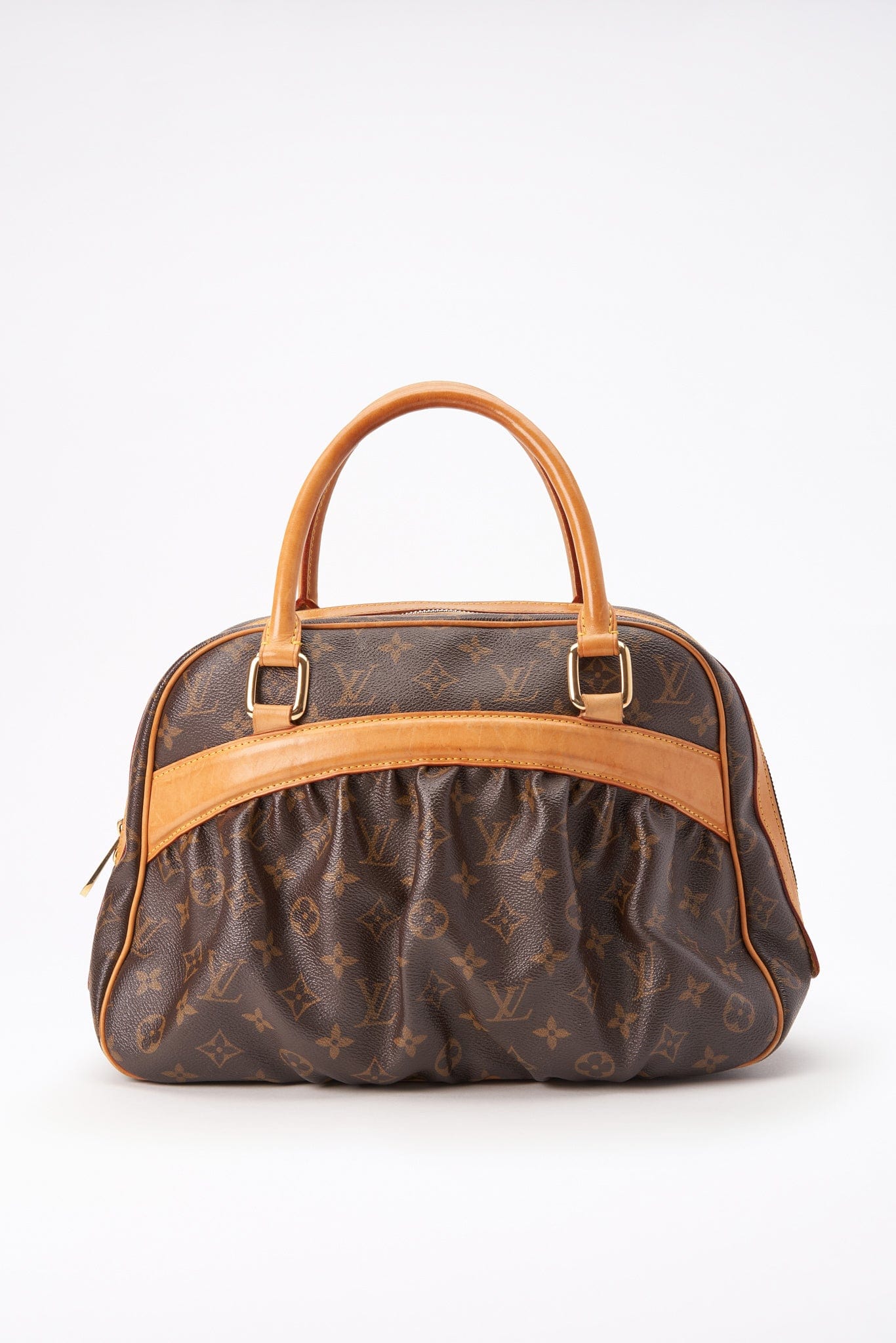 Vintage Louis Vuitton Mitzi Monogram Canvas Brown Bag