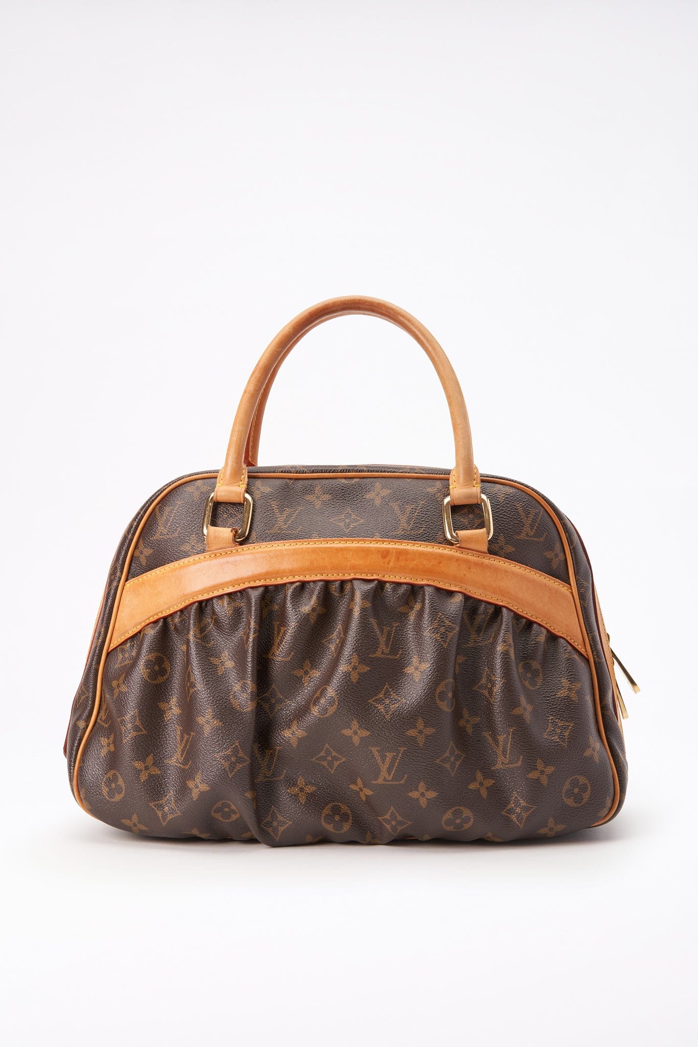 Vintage Louis Vuitton Mitzi Monogram Canvas Brown Bag