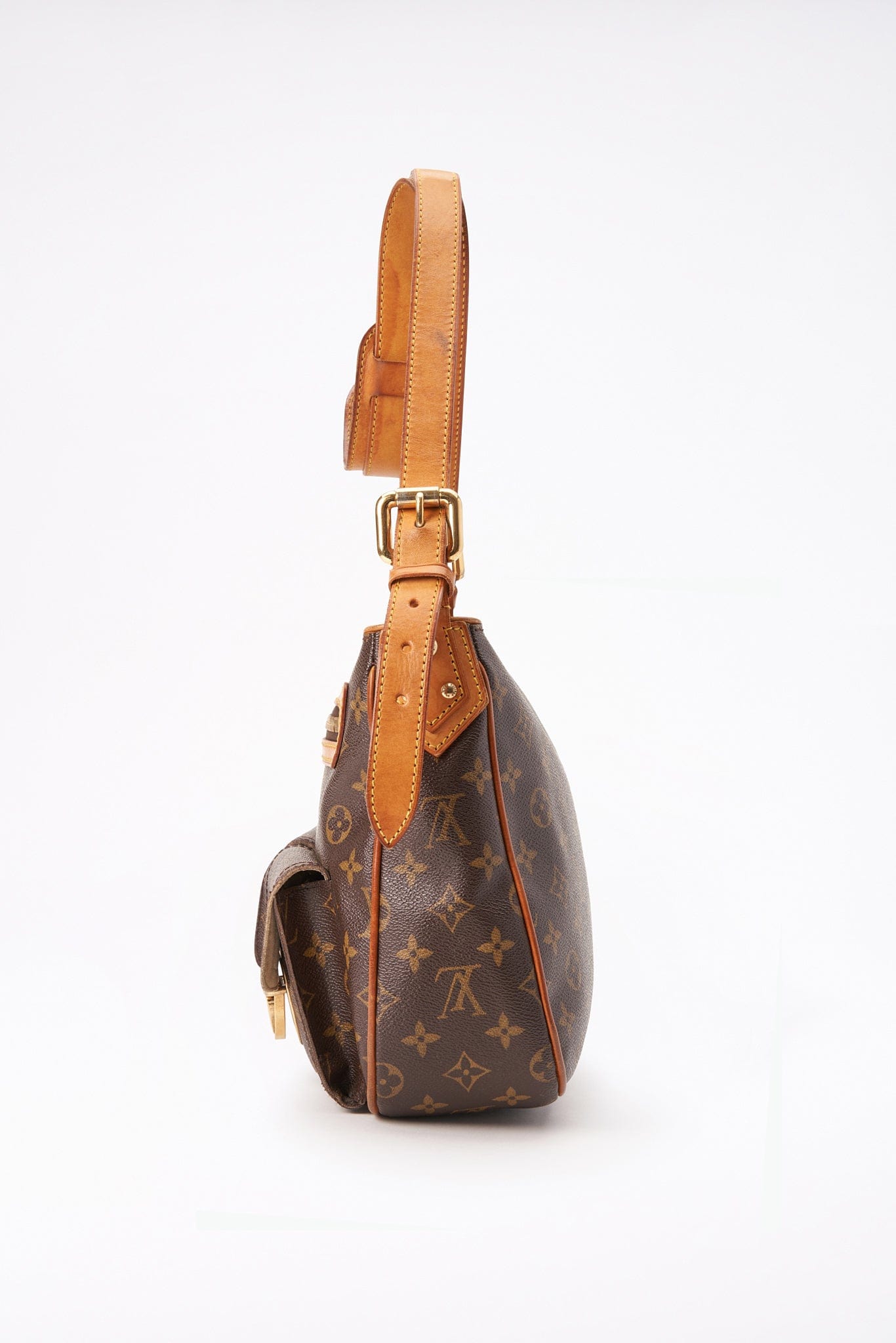 Vintage Louis Vuitton Hudson Monogram Canvas Brown Bag