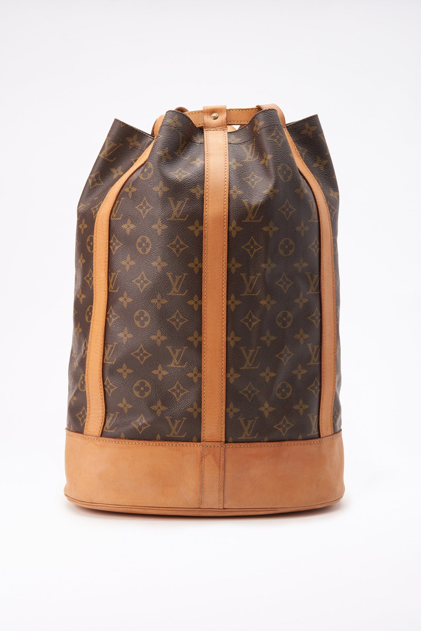 Louis Vuitton Randonnée Monogram Canvas Brown Backpack Bag