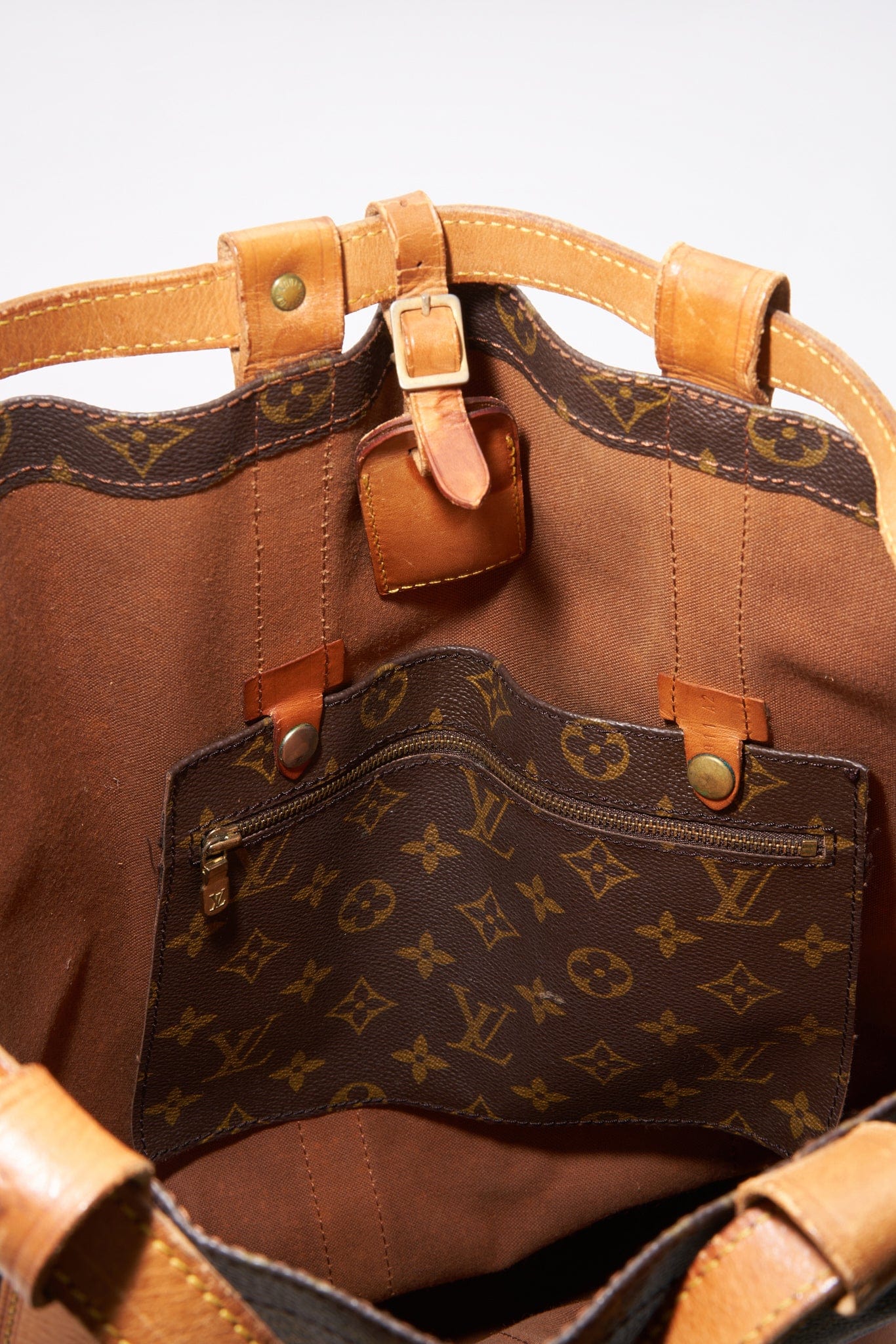 Louis Vuitton Randonnée Monogram Canvas Brown Backpack Bag