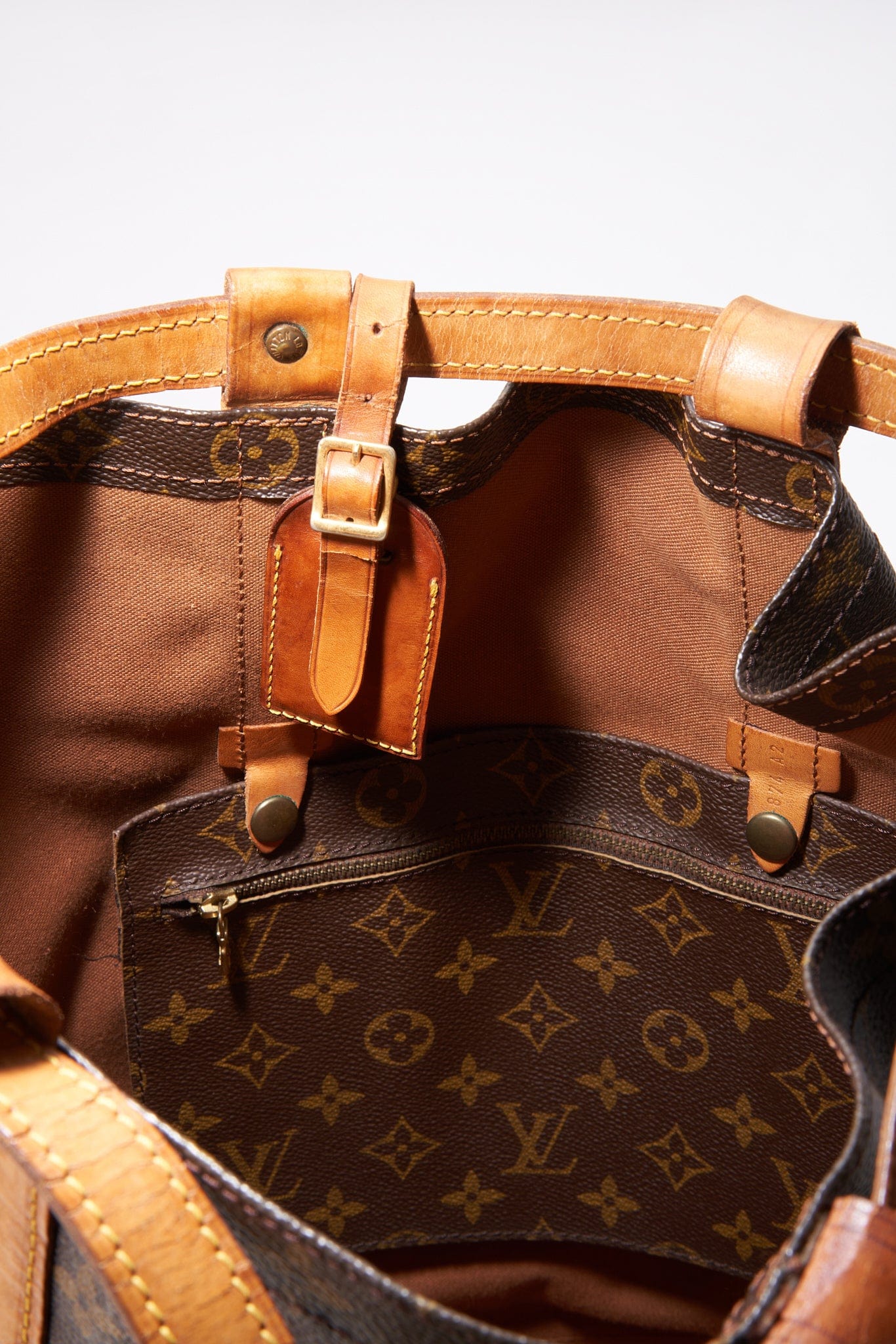 Louis Vuitton Randonnée Monogram Canvas Brown Backpack Bag