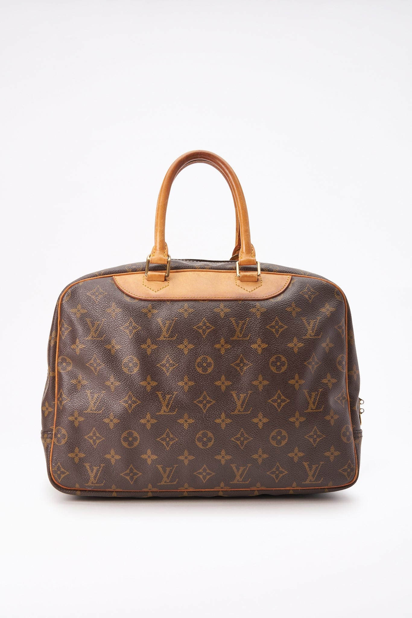 Louis Vuitton Deauville Monogram Canvas Brown Bag