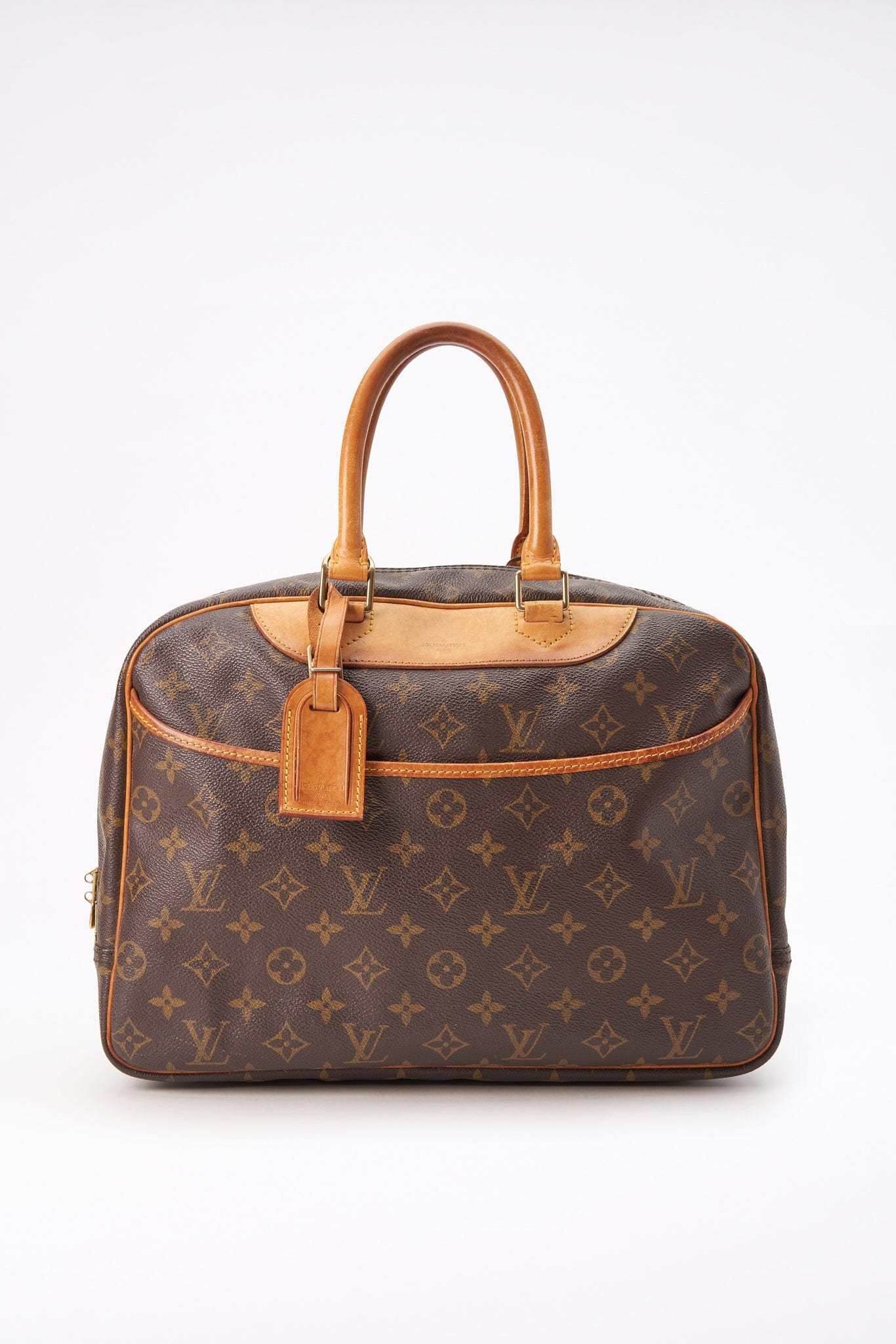 Louis Vuitton Deauville Monogram Canvas Brown Bag