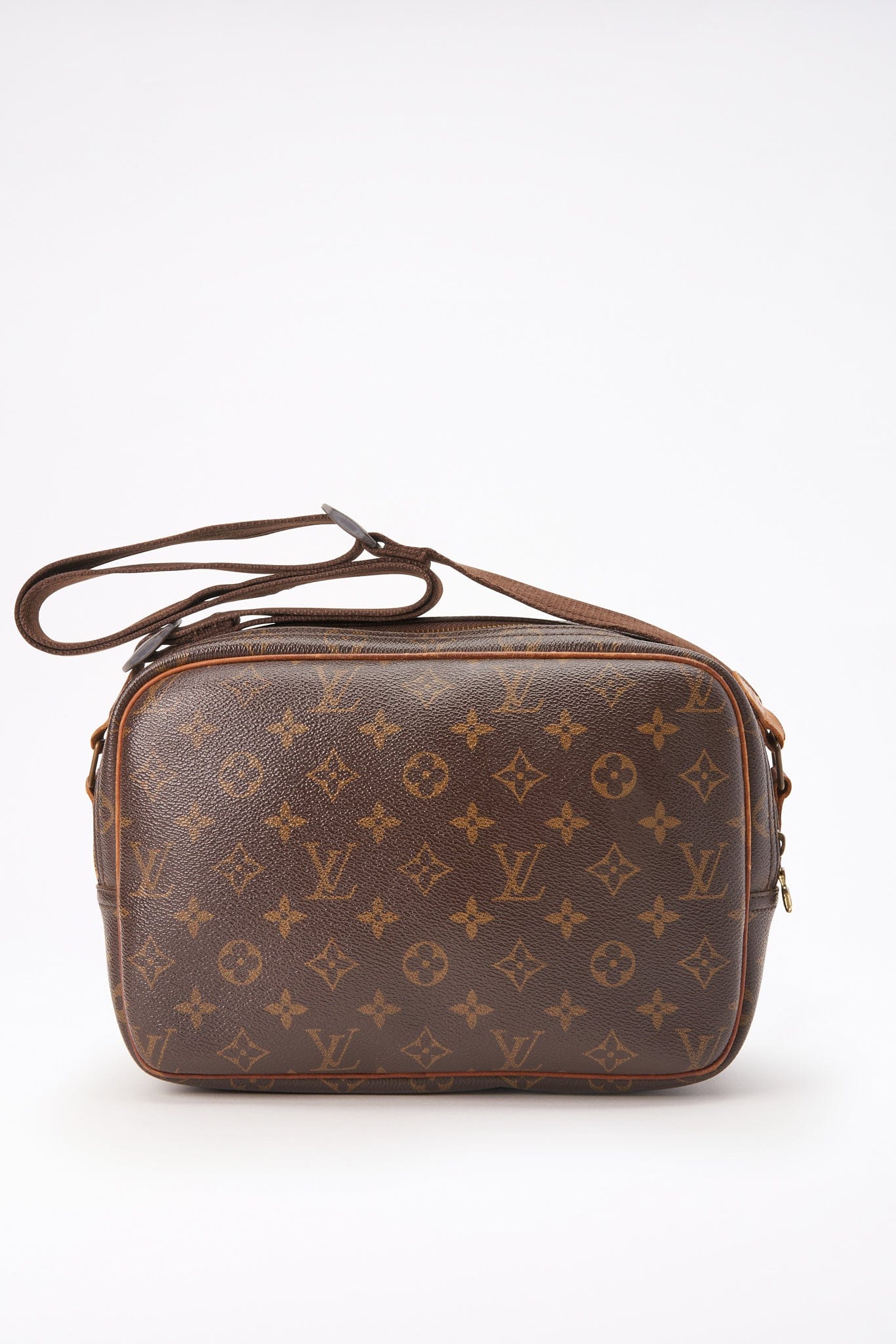 Vintage Louis Vuitton Reporter Monogram Canvas Brown Bag