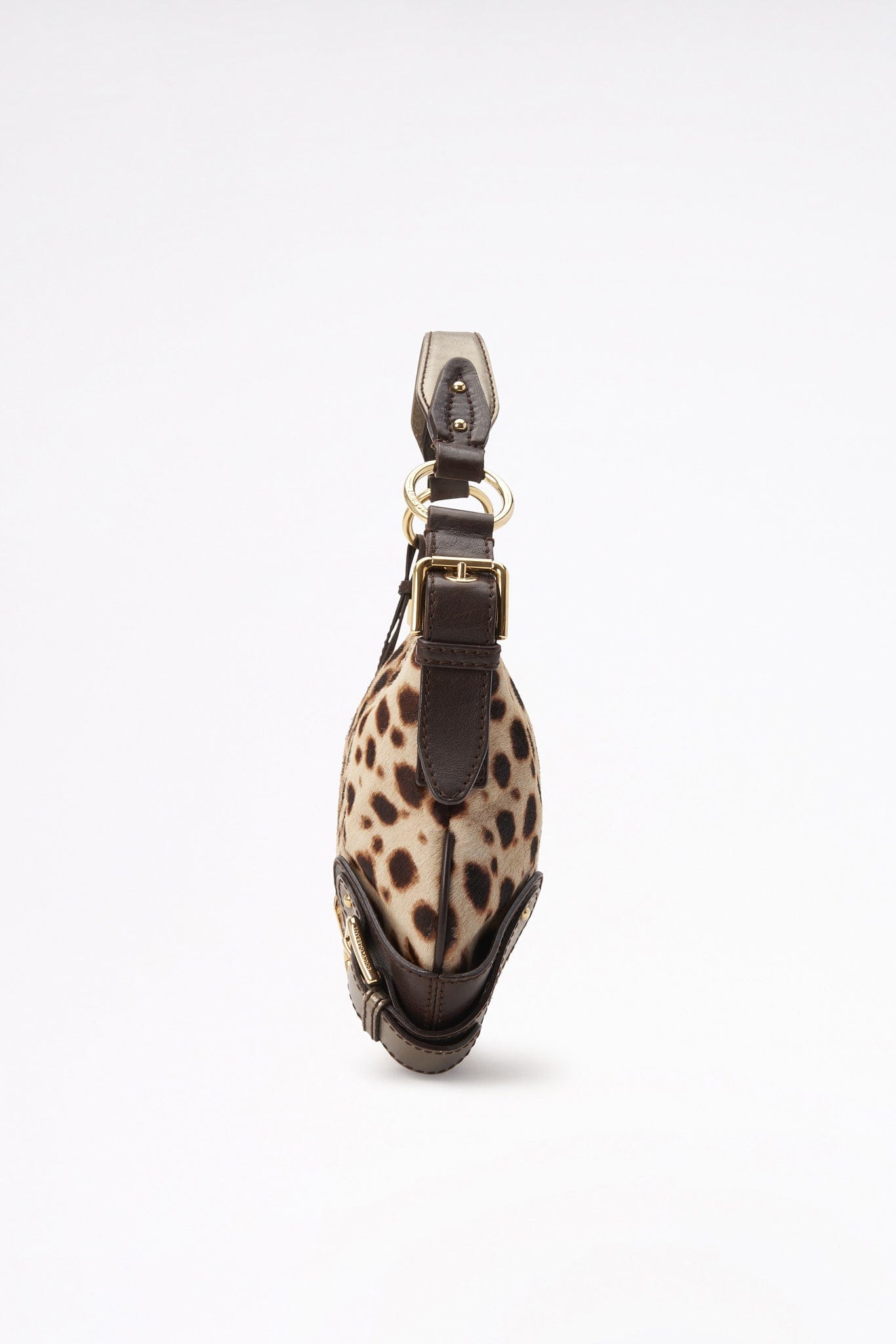 Vintage Dolce & Gabbana Leopard Print Shoulder Bag