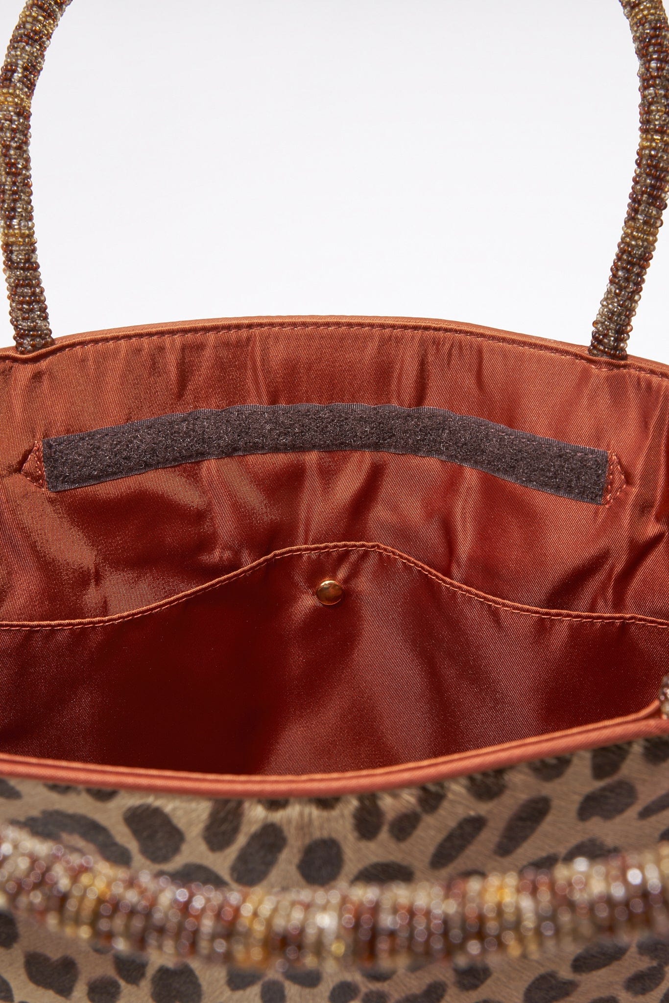 Vintage Christian Dior Leopard Print Bag