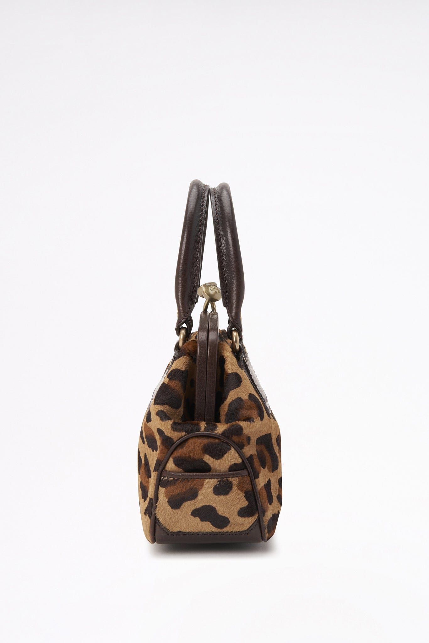 Vintage Celine Leopard Printed Calf Hair Bag