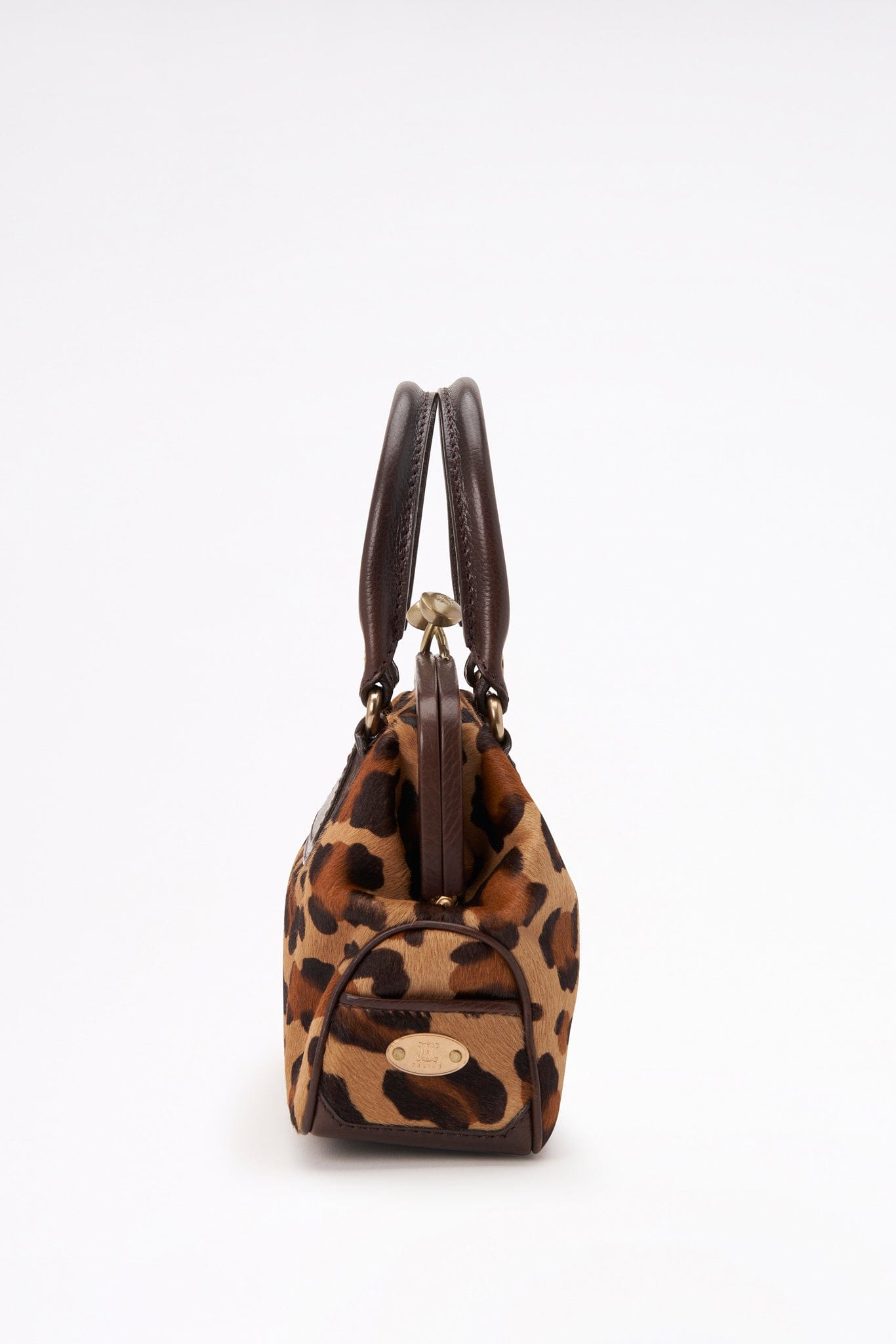 Vintage Celine Leopard Printed Calf Hair Bag