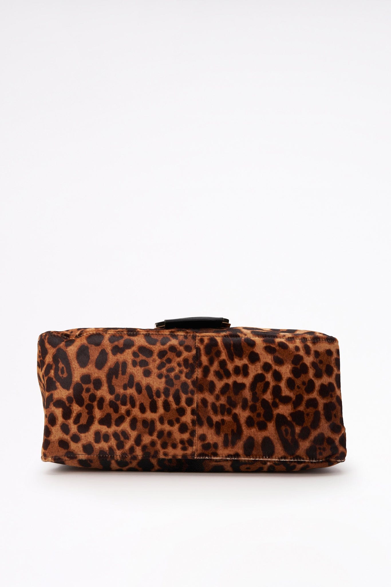 Fendi Vintage Mamma Baguette in Leopard Print Calf Hair