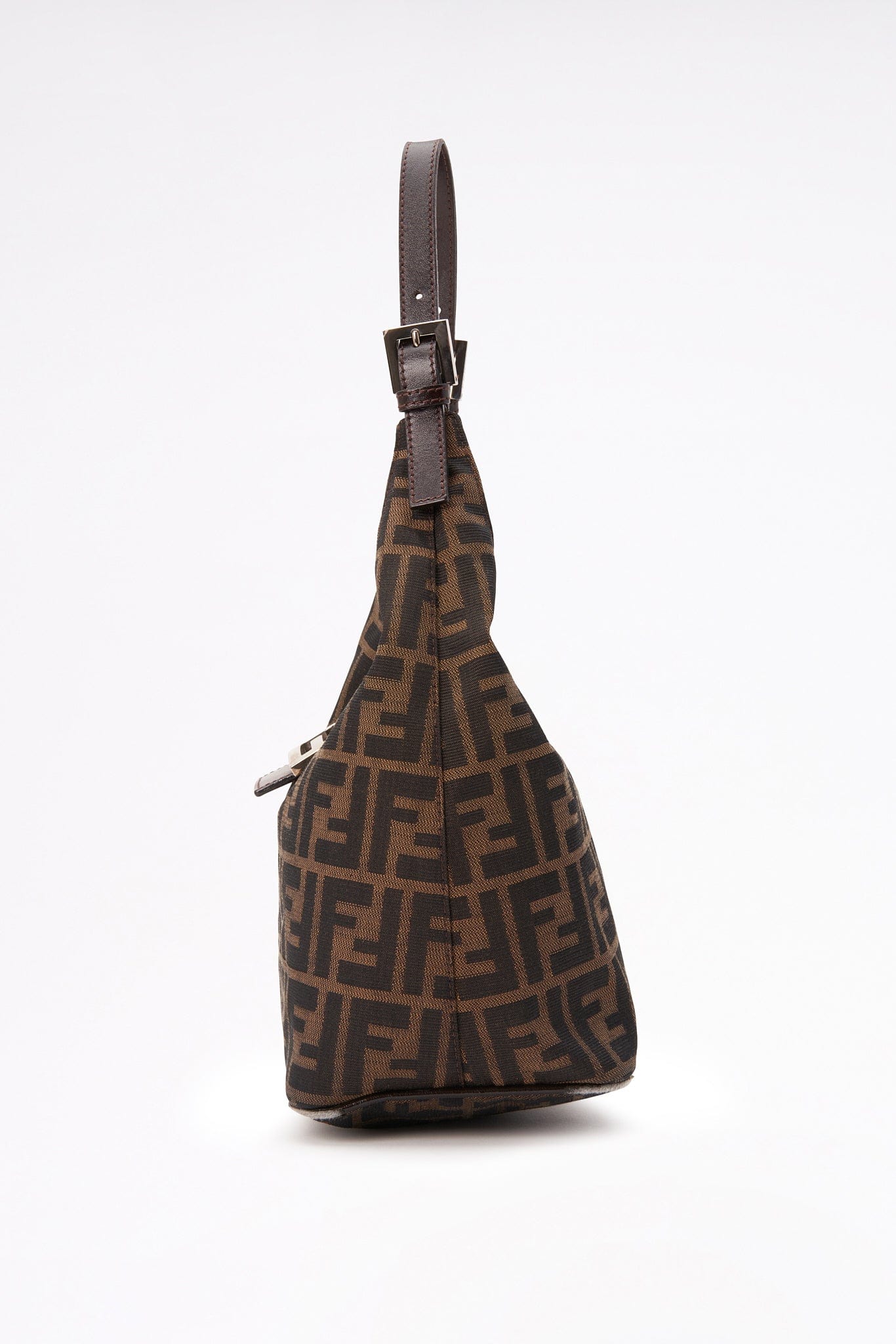 Fendi Zucca Hobo Bag in brown Zucca canvas