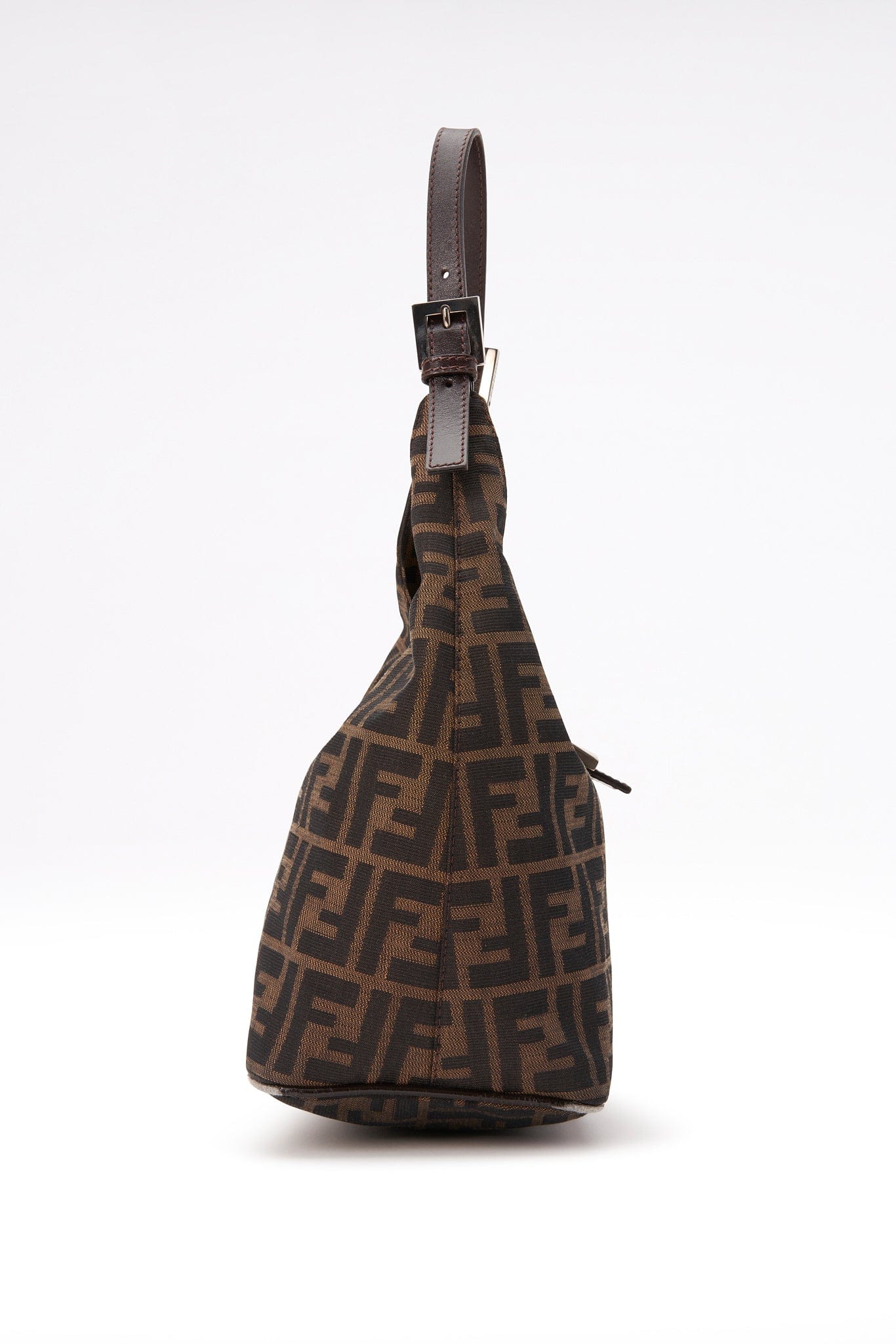 Fendi Zucca Hobo Bag in brown Zucca canvas