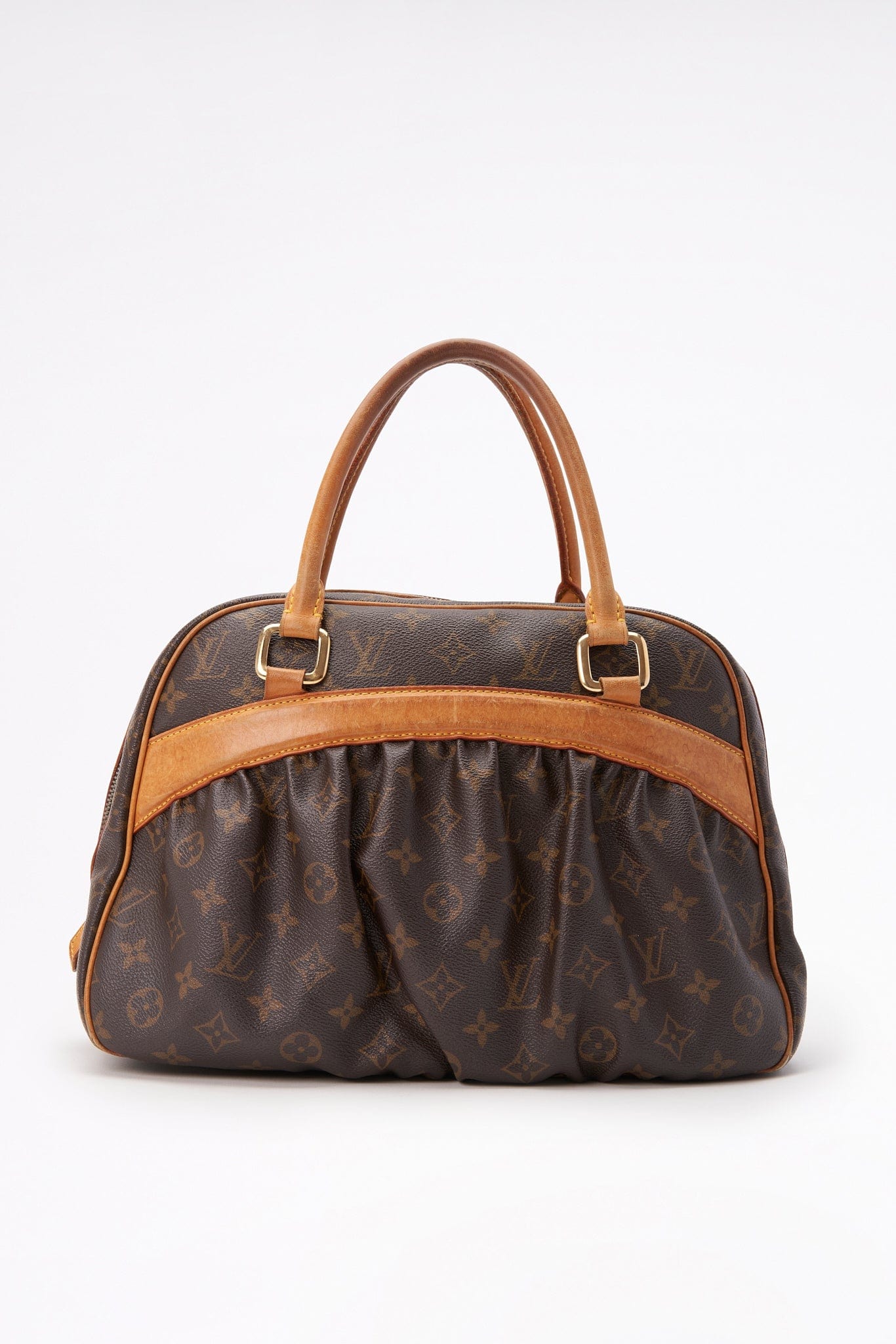 Vintage Louis Vuitton Mitzi Monogram Canvas Brown Bag