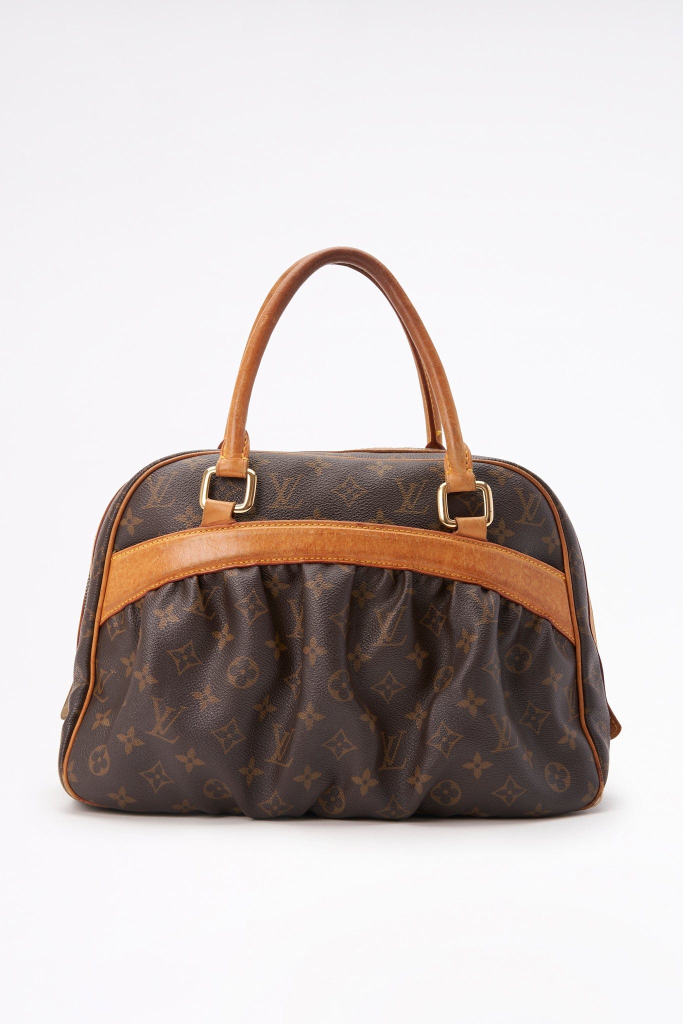 Vintage Louis Vuitton Mitzi Monogram Canvas Brown Bag