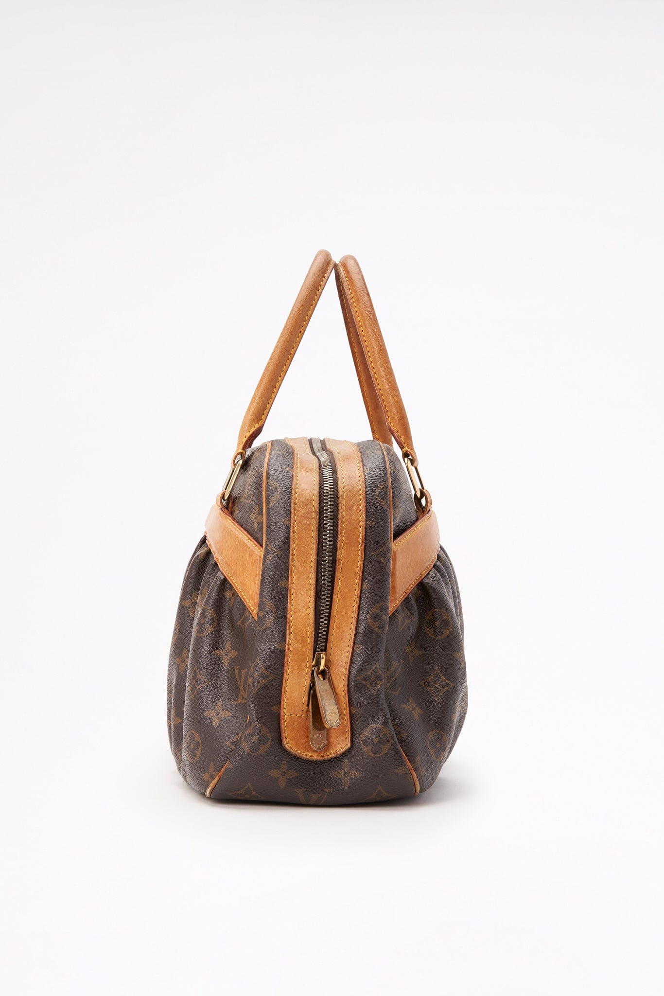 Vintage Louis Vuitton Mitzi Monogram Canvas Brown Bag