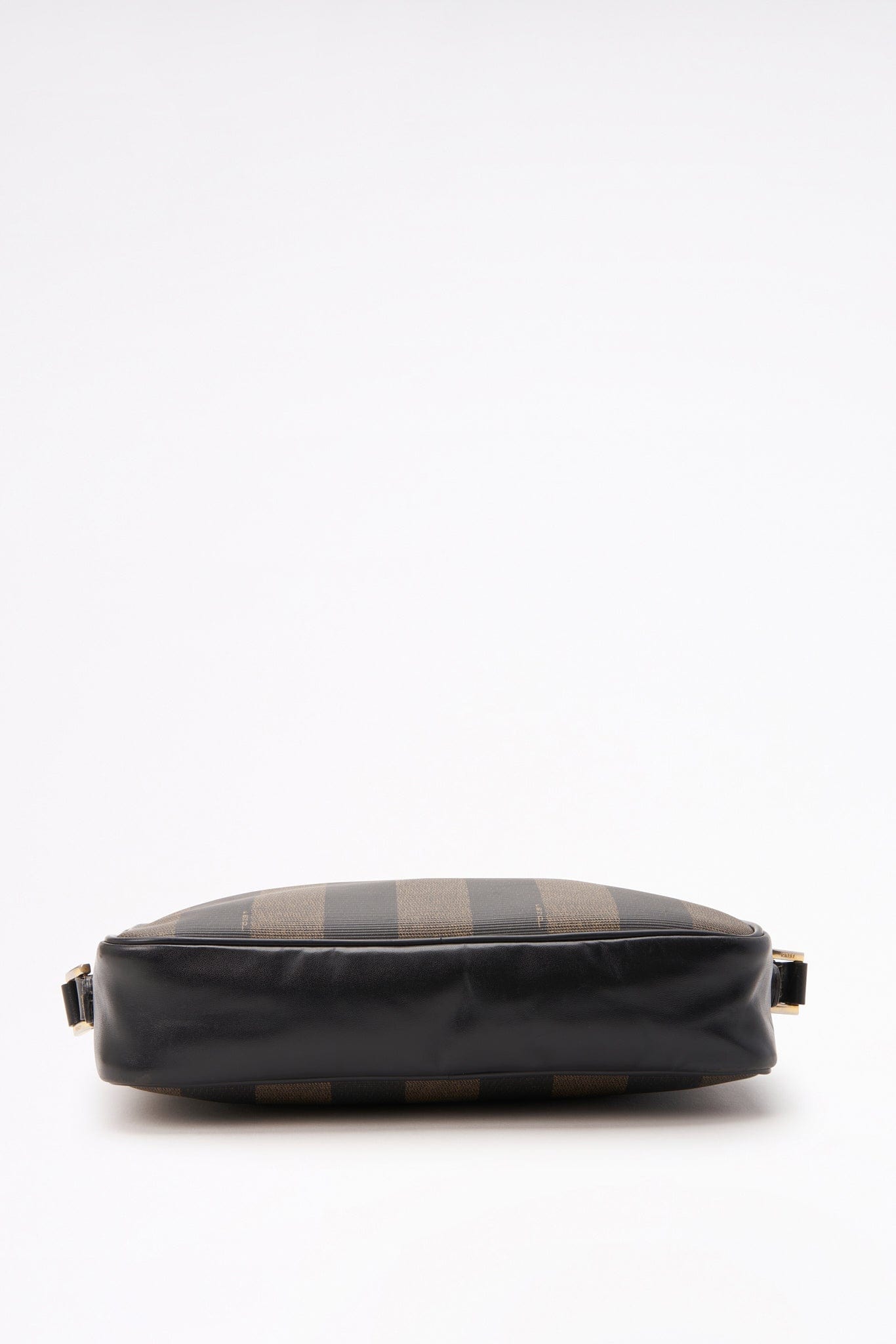 Fendi Vintage Striped Canvas Crossbody Bag