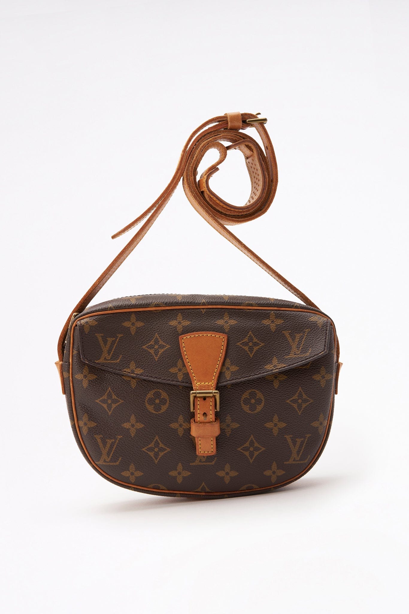 Vintage Louis Vuitton Jeune Fille Monogram Canvas Brown Bag