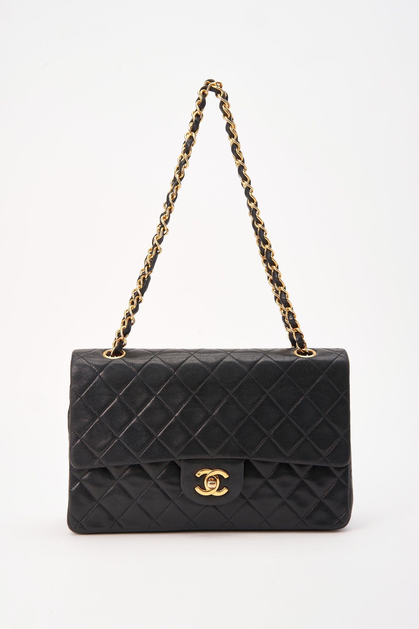 Chanel Classic Medium Double Flap Bag with 24k gold plated hardware